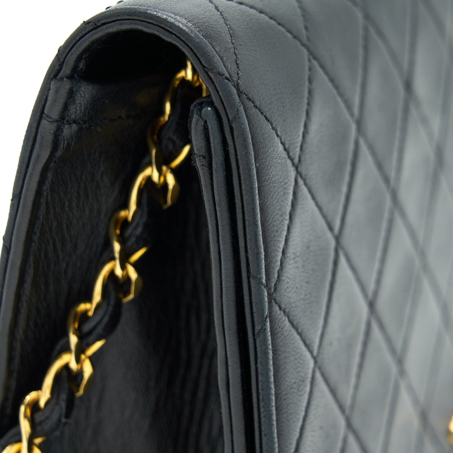 Chanel  Quilted Lambskin Flap Shoulder Bag