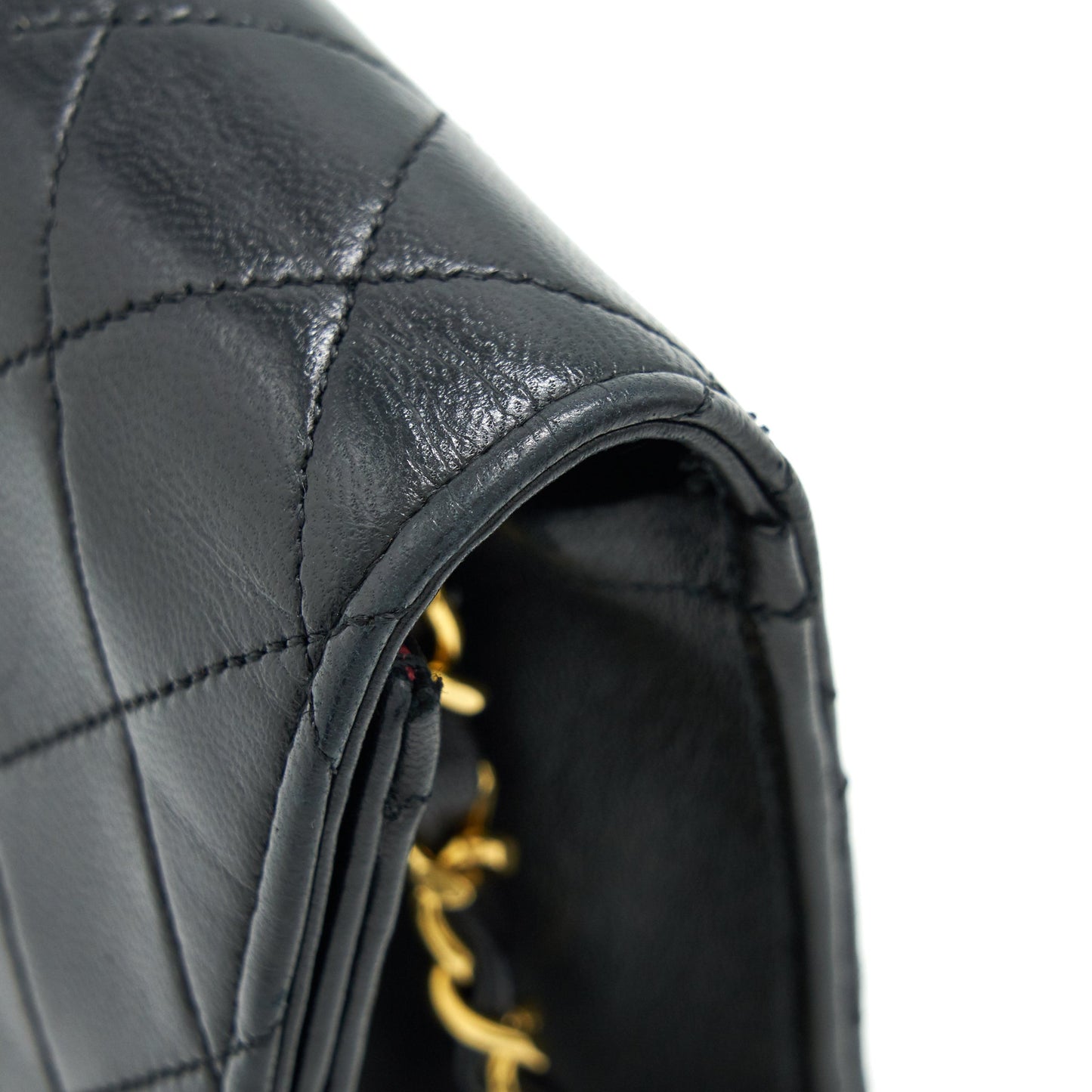 Chanel  Quilted Lambskin Flap Shoulder Bag