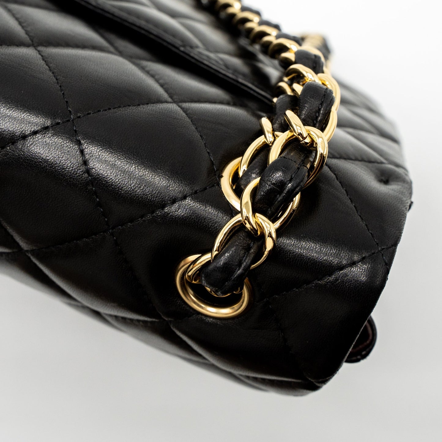Chanel Maxi Classic Single Flap Bag Lambskin Black