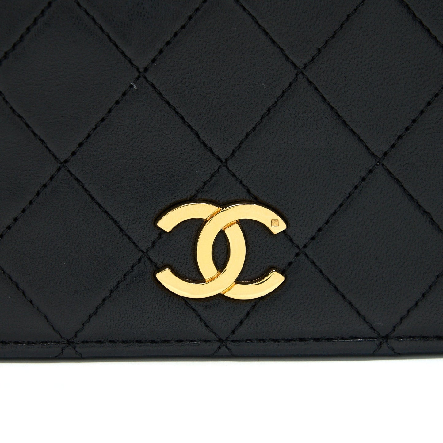 Chanel  Quilted Lambskin Flap Shoulder Bag