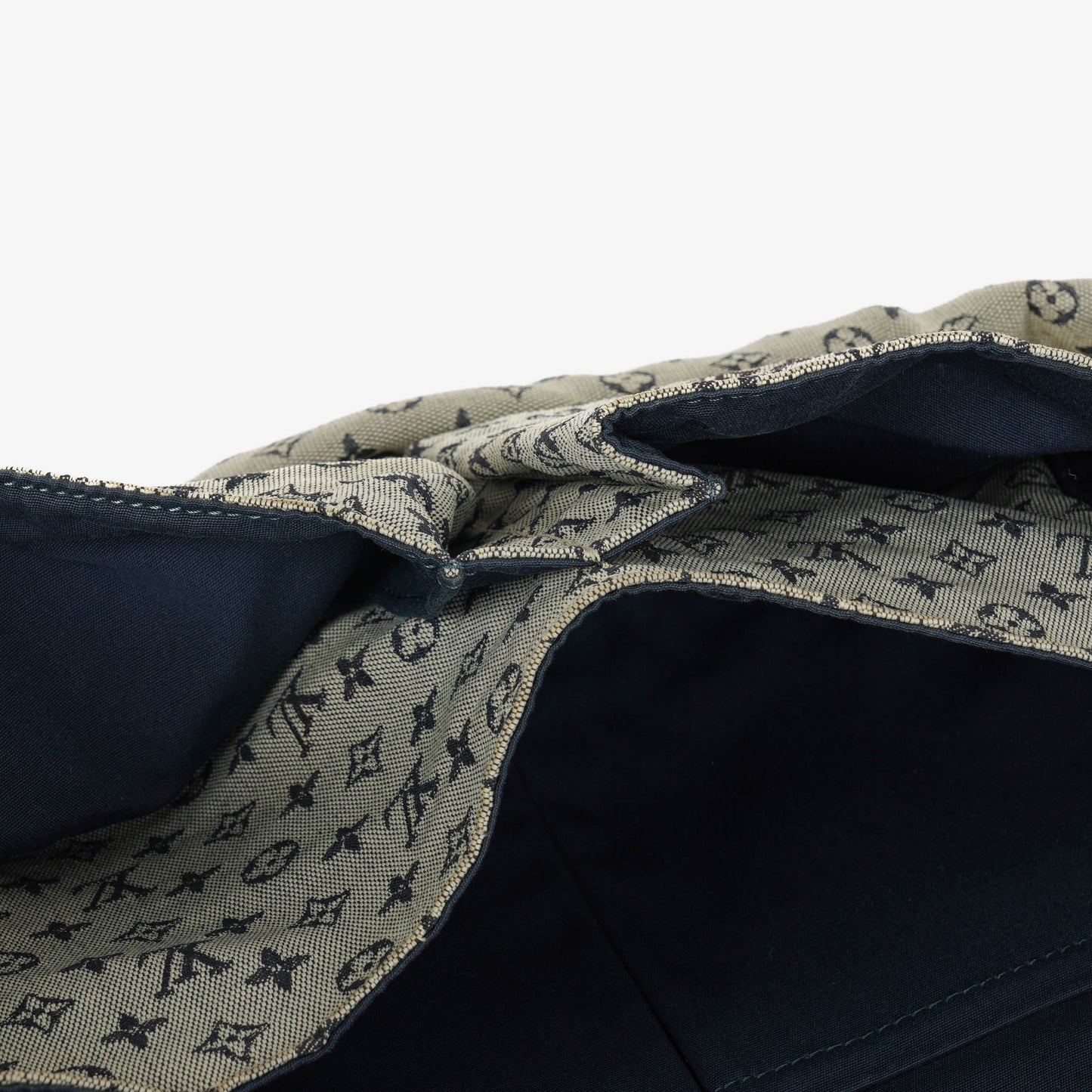 Louis Vuitton Navy Monogram Mini Lin Sac a Langer Diaper Bag
