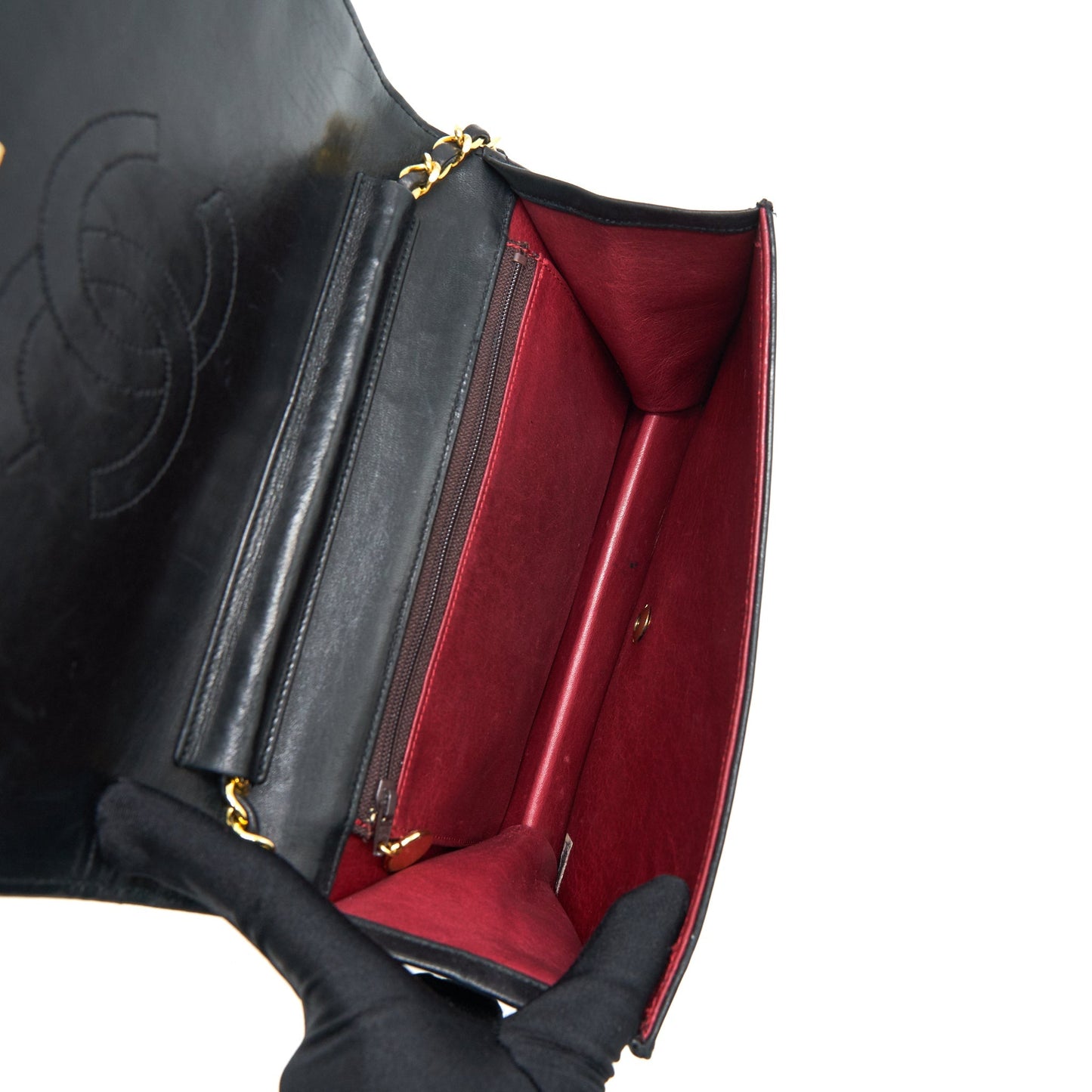 Chanel  Quilted Lambskin Flap Shoulder Bag