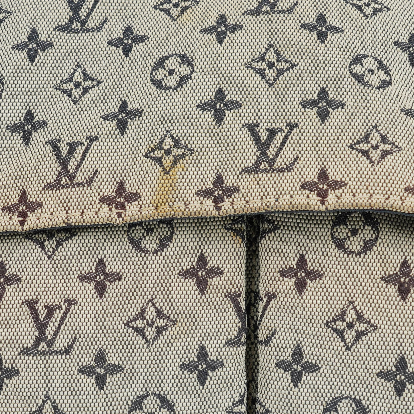 Louis Vuitton Navy Monogram Mini Lin Sac a Langer Diaper Bag