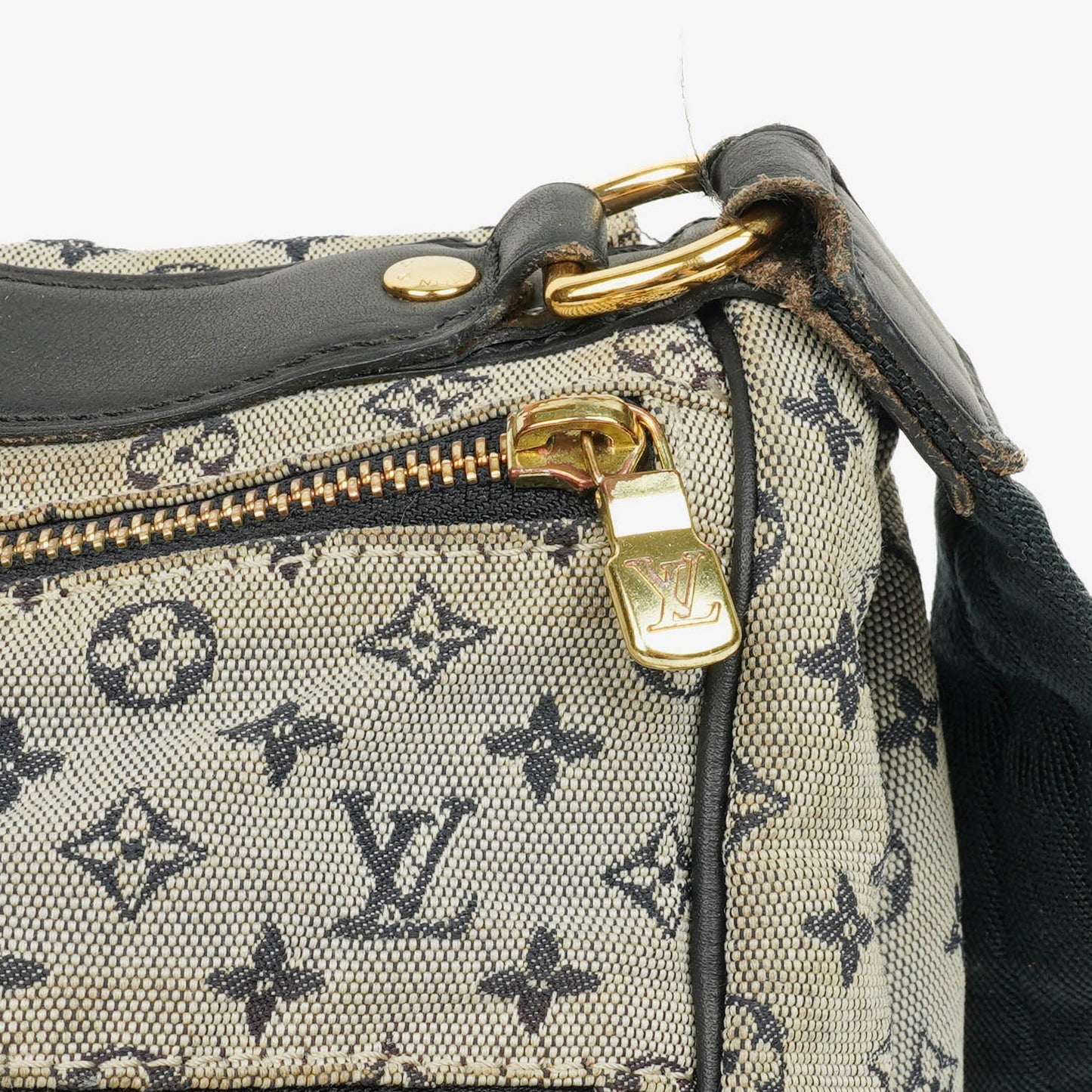 Louis Vuitton Navy Monogram Mini Lin Sac a Langer Diaper Bag