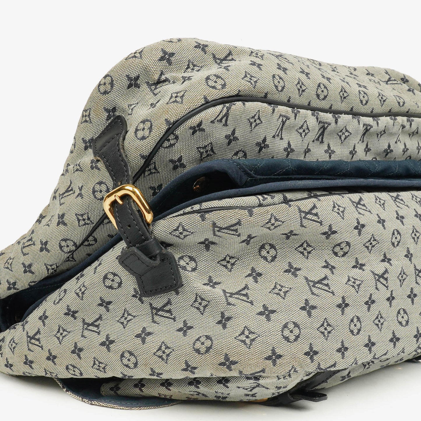 Louis Vuitton Navy Monogram Mini Lin Sac a Langer Diaper Bag