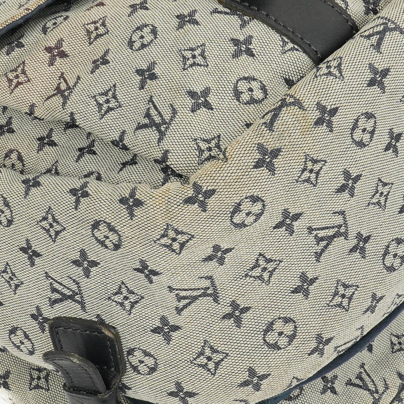 Louis Vuitton Navy Monogram Mini Lin Sac a Langer Diaper Bag