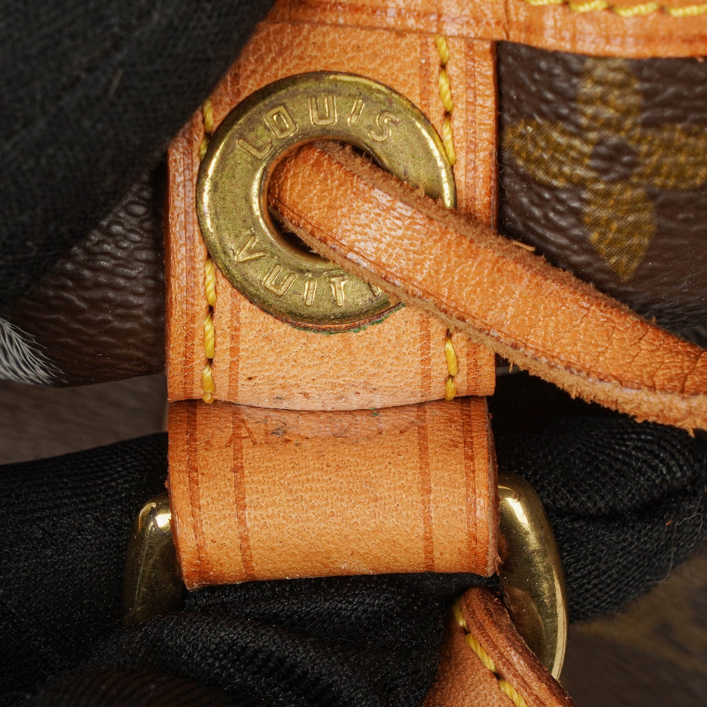 Louis Vuitton Petit Noe Monogram Canvas Shoulder Bag