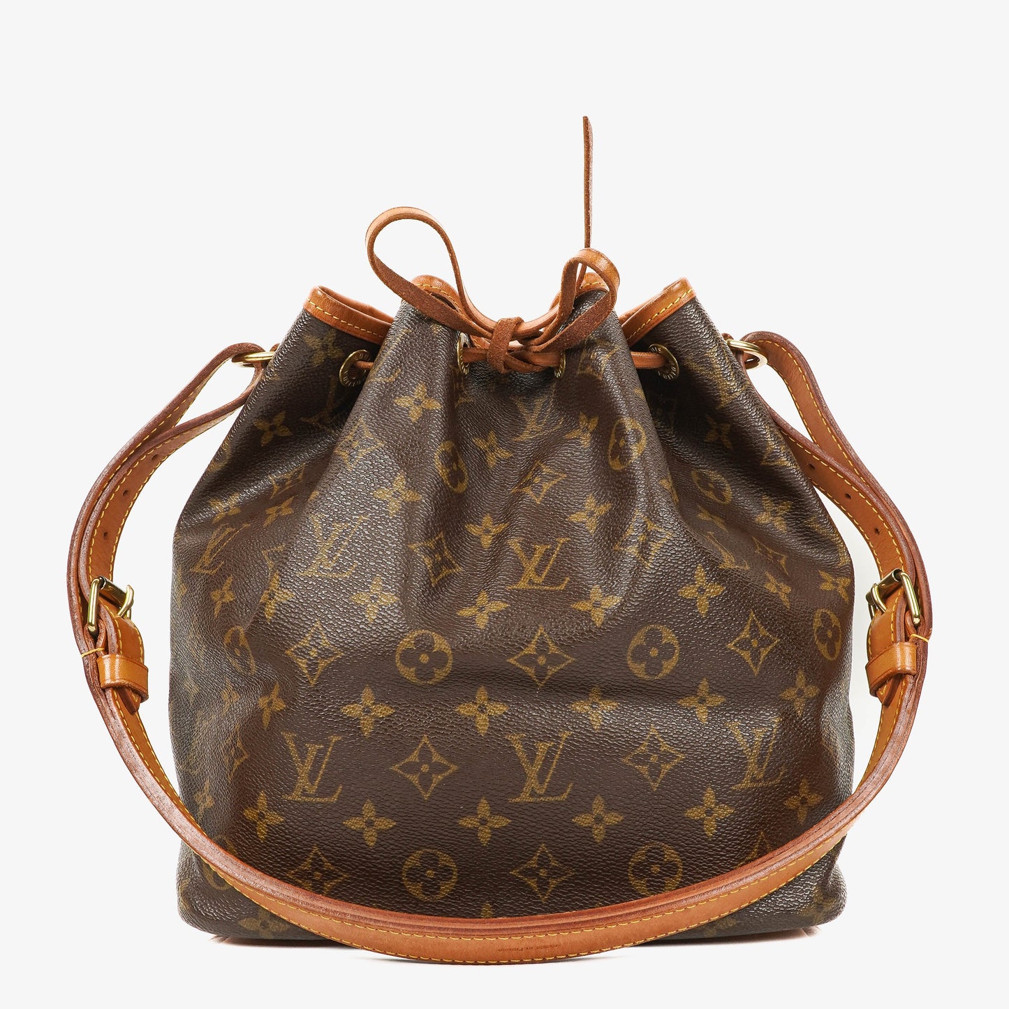Louis Vuitton Petit Noe Monogram Canvas Shoulder Bag