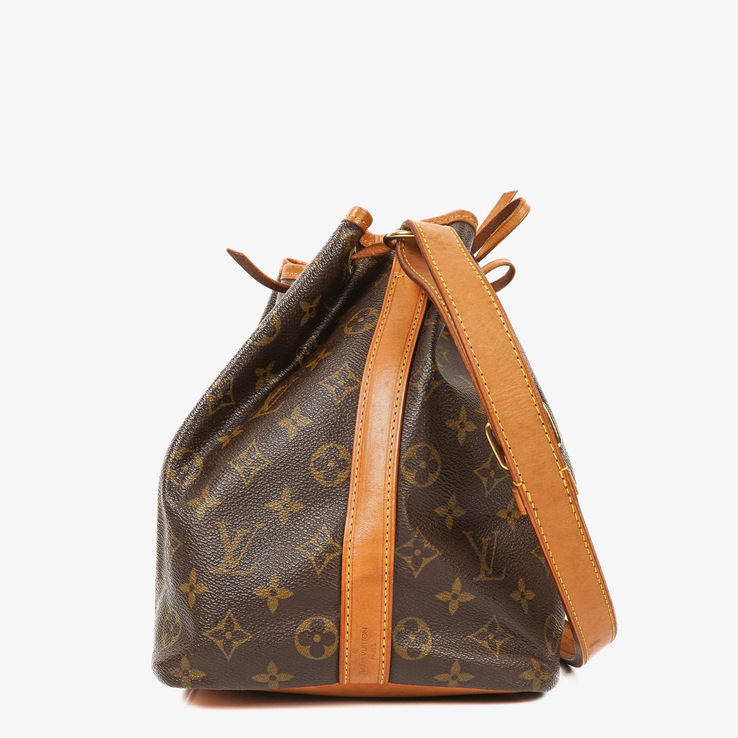Louis Vuitton Petit Noe Monogram Canvas Shoulder Bag