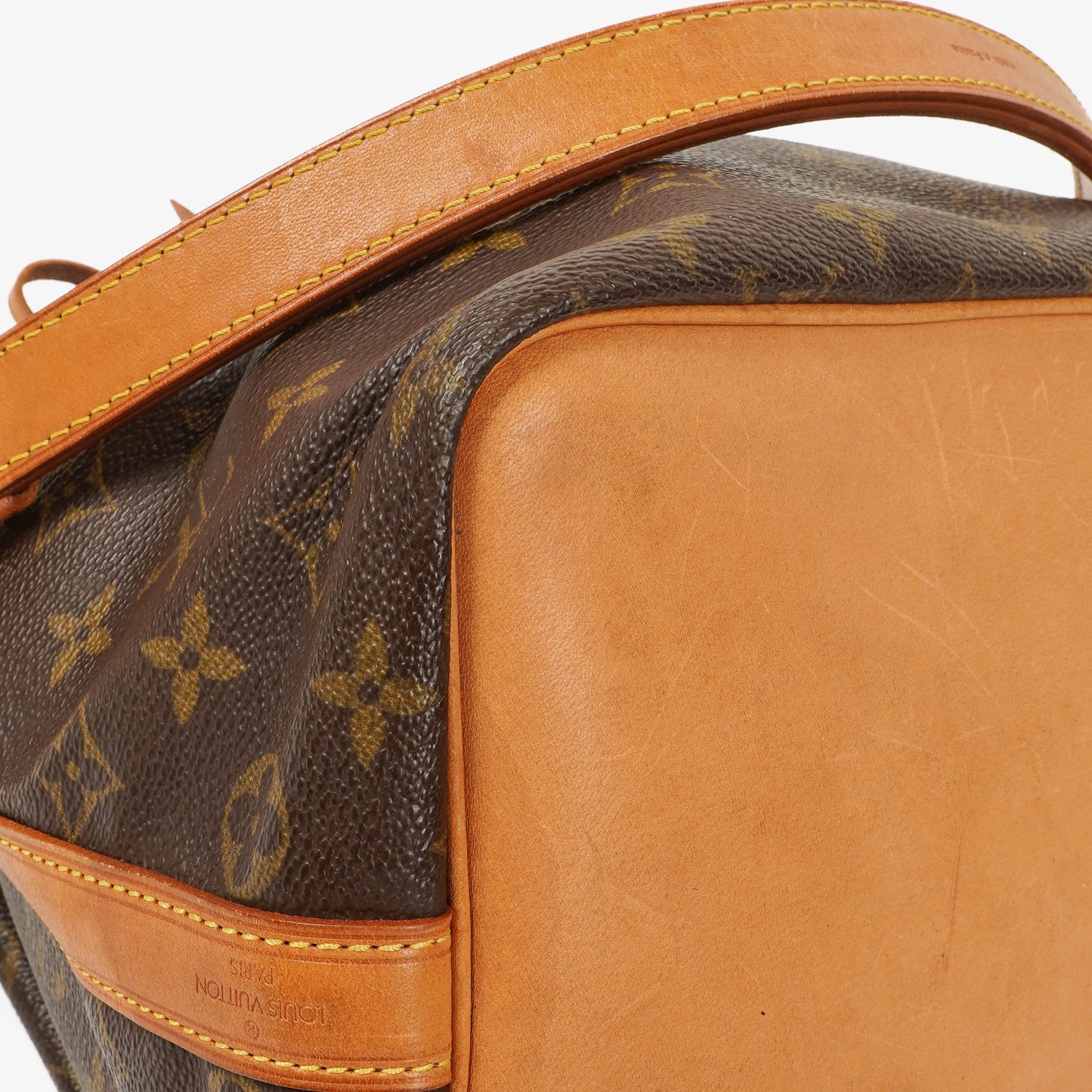 Louis Vuitton Petit Noe Monogram Canvas Shoulder Bag