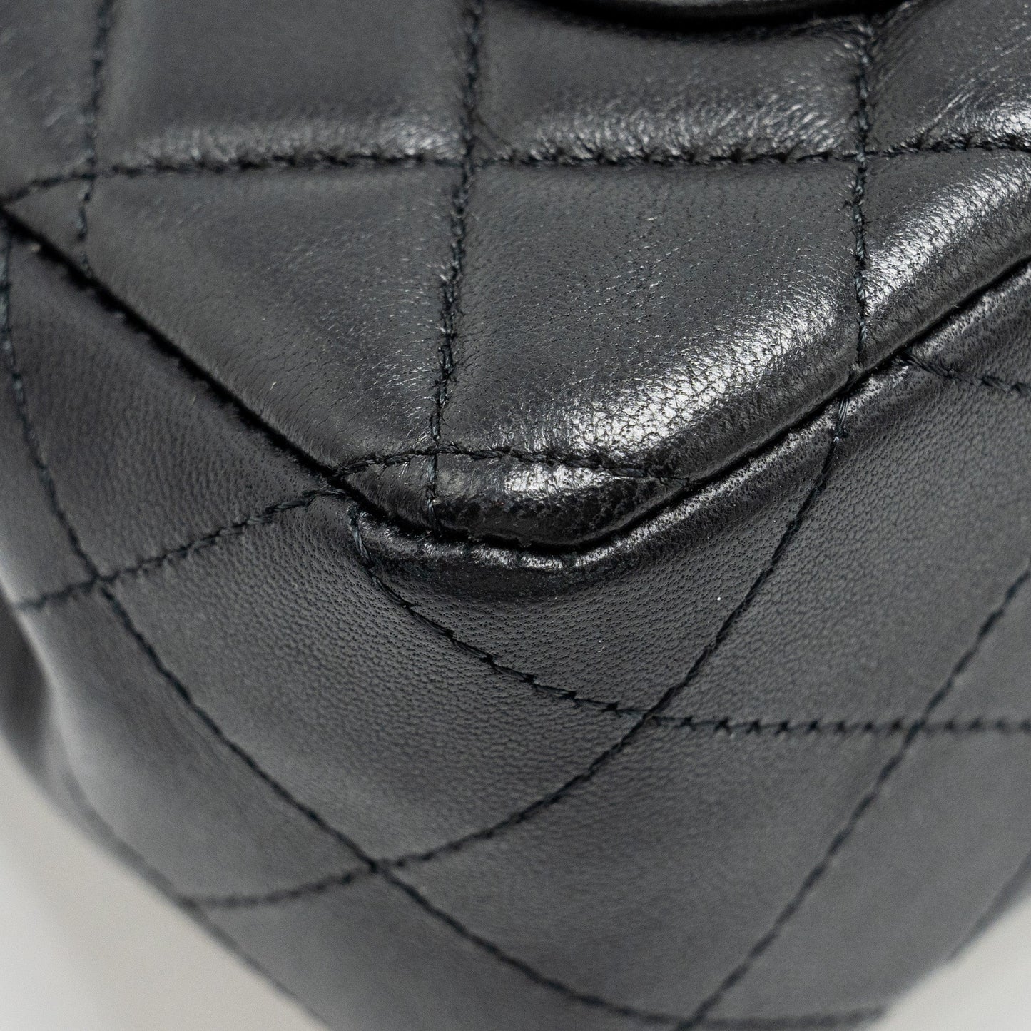 Chanel Egyptian Amulet Mini Rectangular Flap Bag Lambskin Black