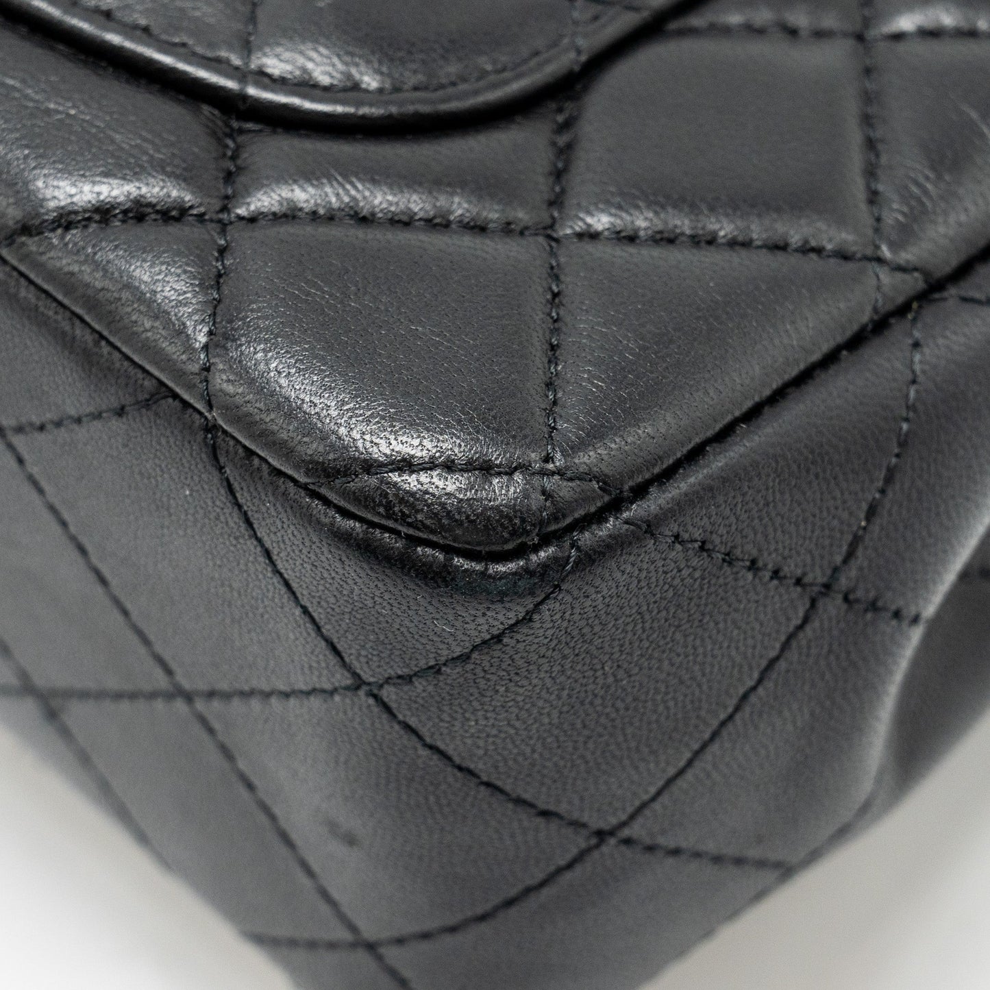 Chanel Egyptian Amulet Mini Rectangular Flap Bag Lambskin Black