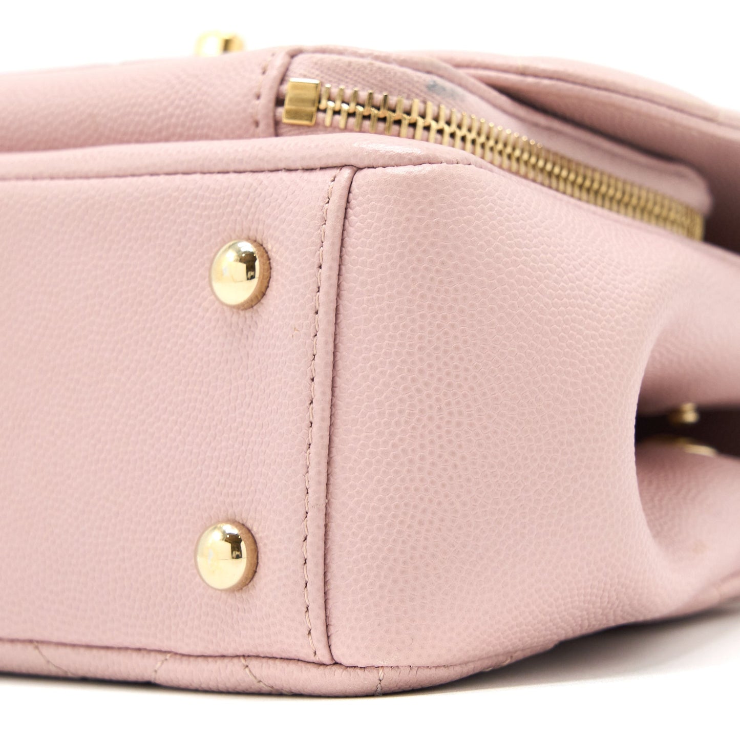 Chanel Small Business Affinity Bag Caviar Light Pink L