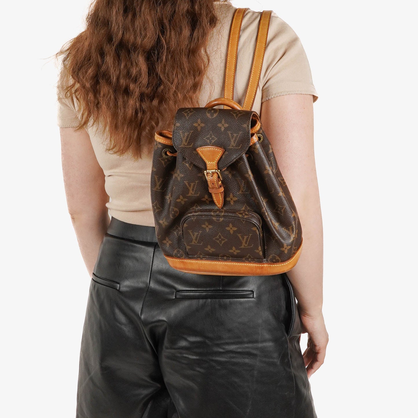 Louis Vuitton Montsouris  PM Monogram Canvas Backpack