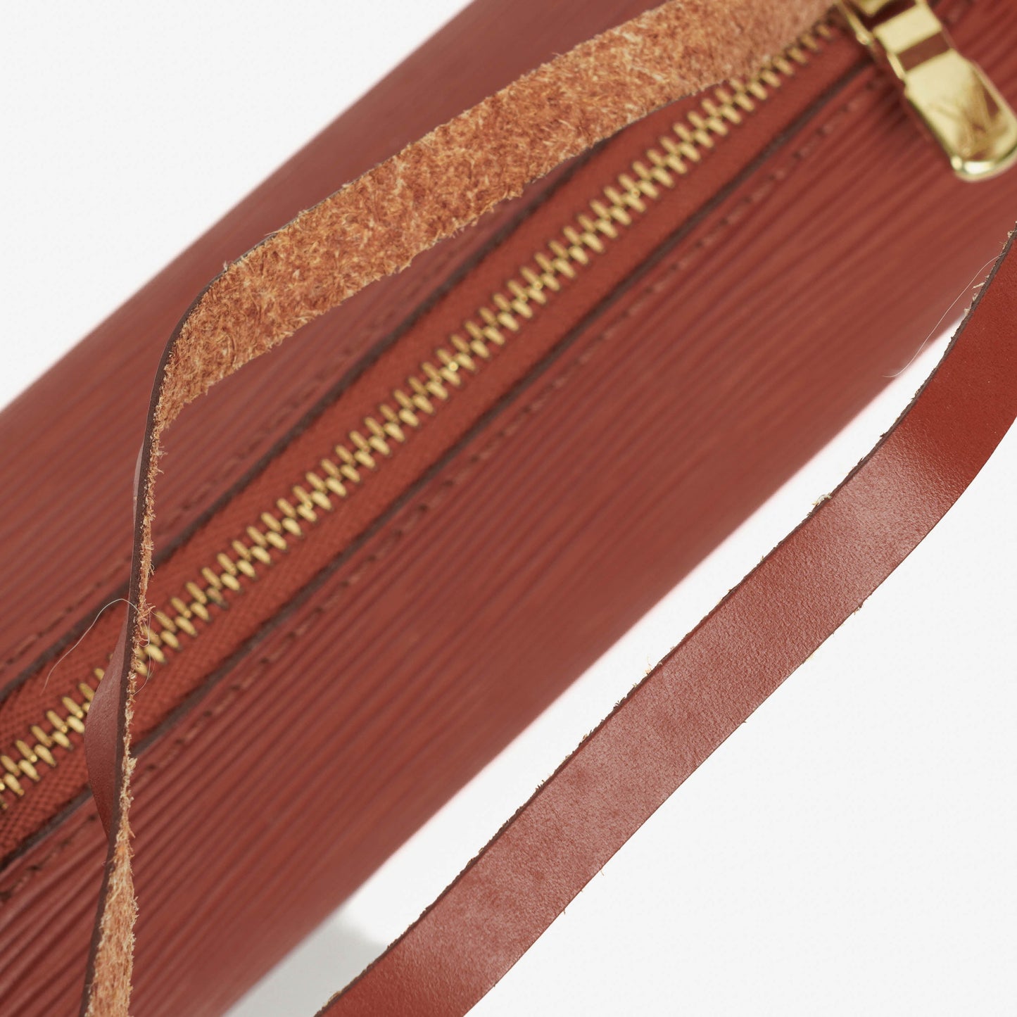 Louis Vuitton Soufflot Handbag In Kenyan Fawn Epi Leather