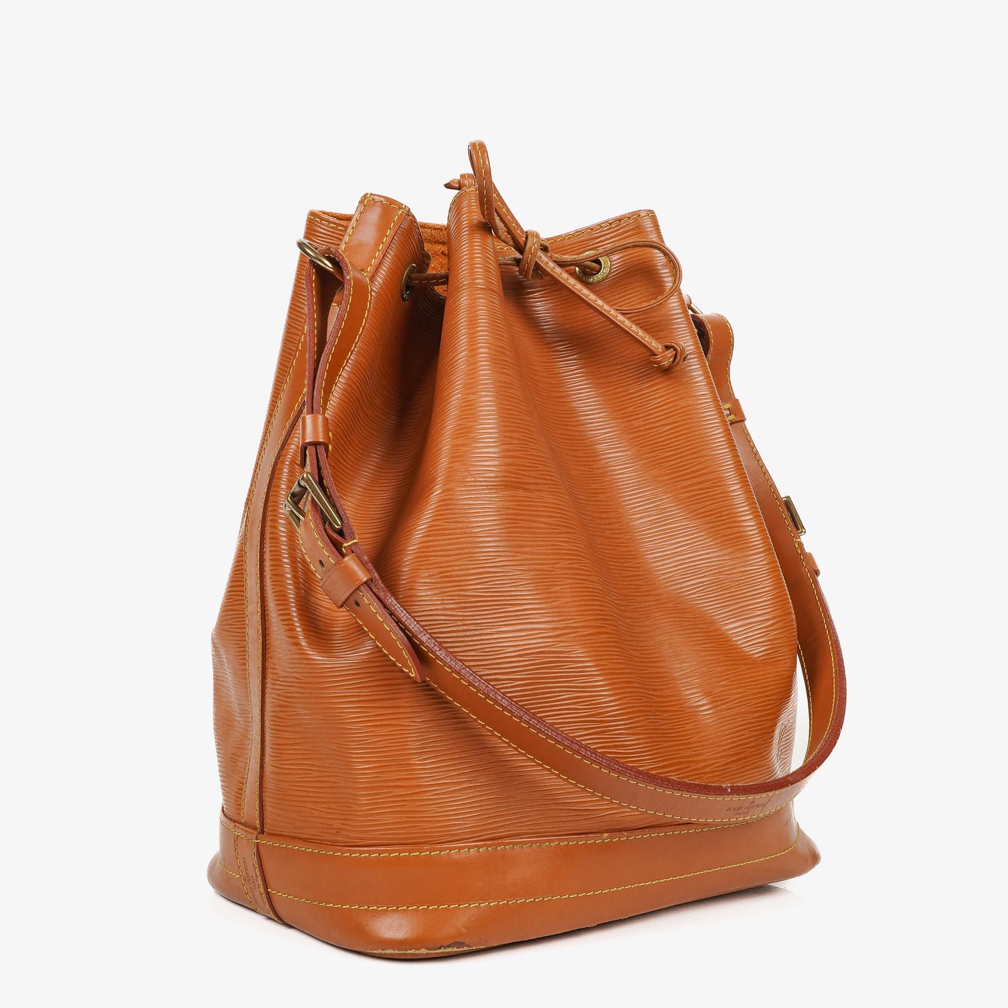 Louis Vuitton Noe Grande GM Brown EPI Leather Shoulder Bag