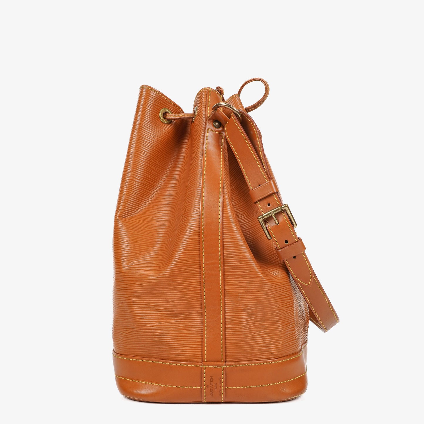Louis Vuitton Noe Grande GM Brown EPI Leather Shoulder Bag