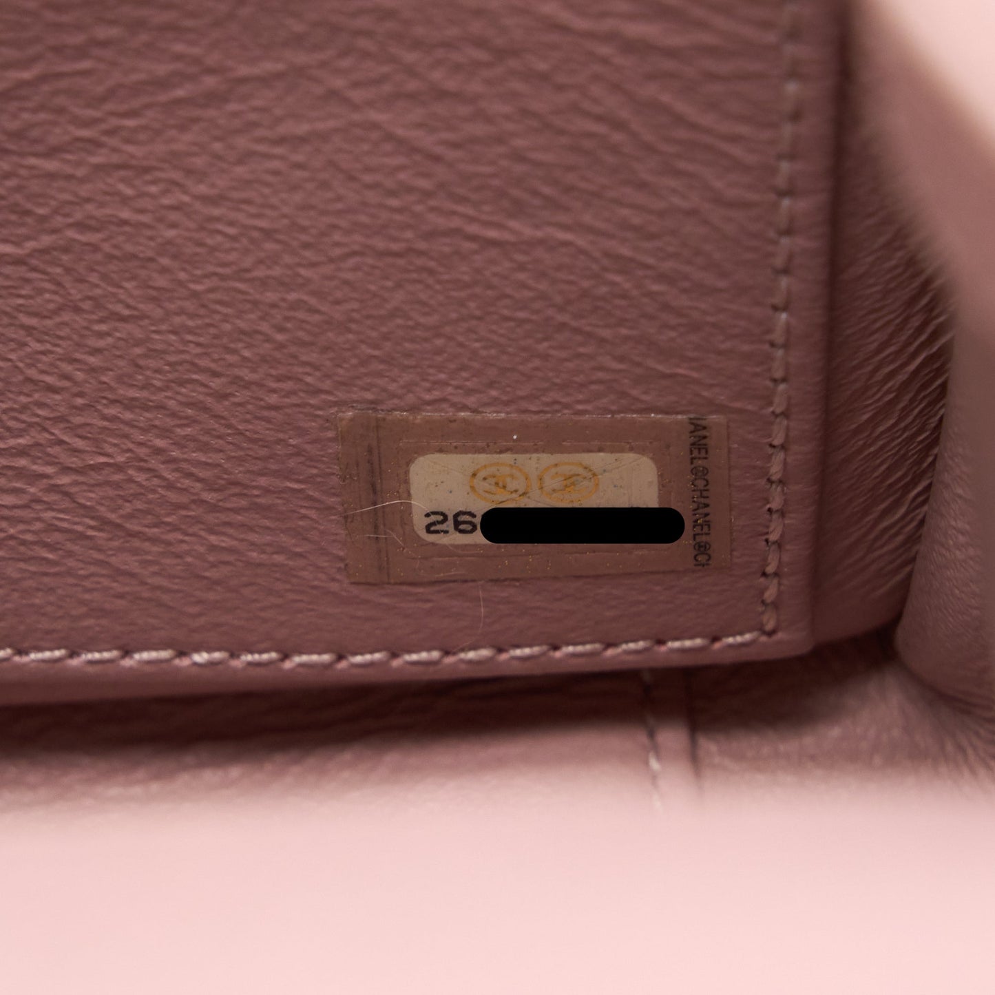 Chanel Small Business Affinity Bag Caviar Light Pink L
