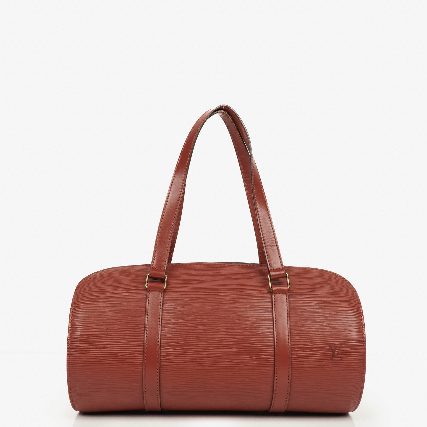Louis Vuitton Soufflot Handbag In Kenyan Fawn Epi Leather