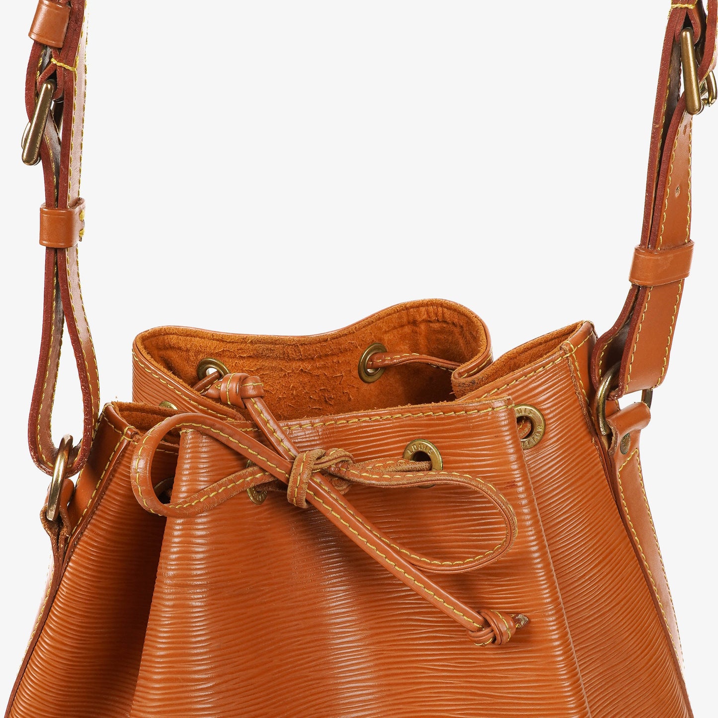 Louis Vuitton Noe Grande GM Brown EPI Leather Shoulder Bag