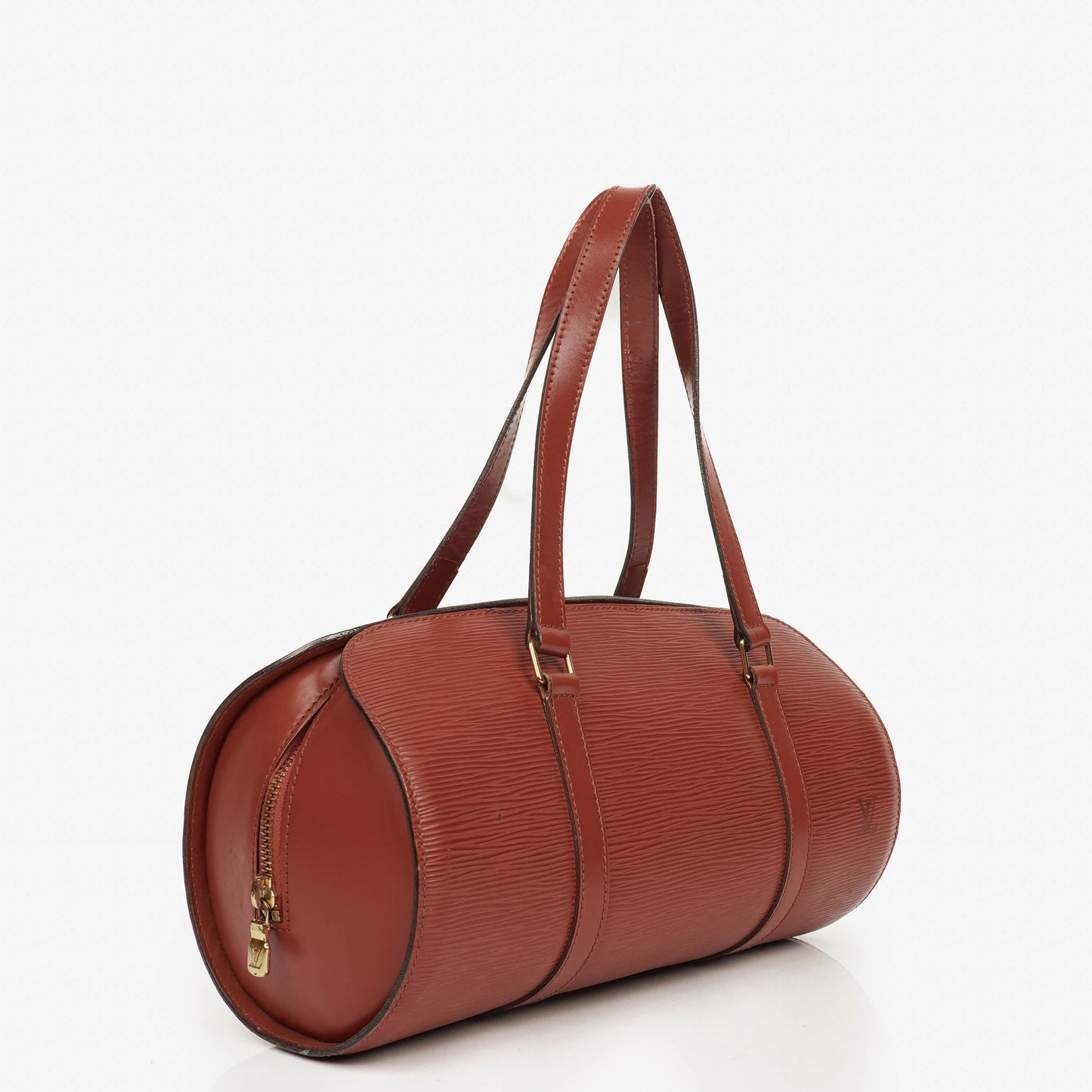 Louis Vuitton Soufflot Handbag In Kenyan Fawn Epi Leather