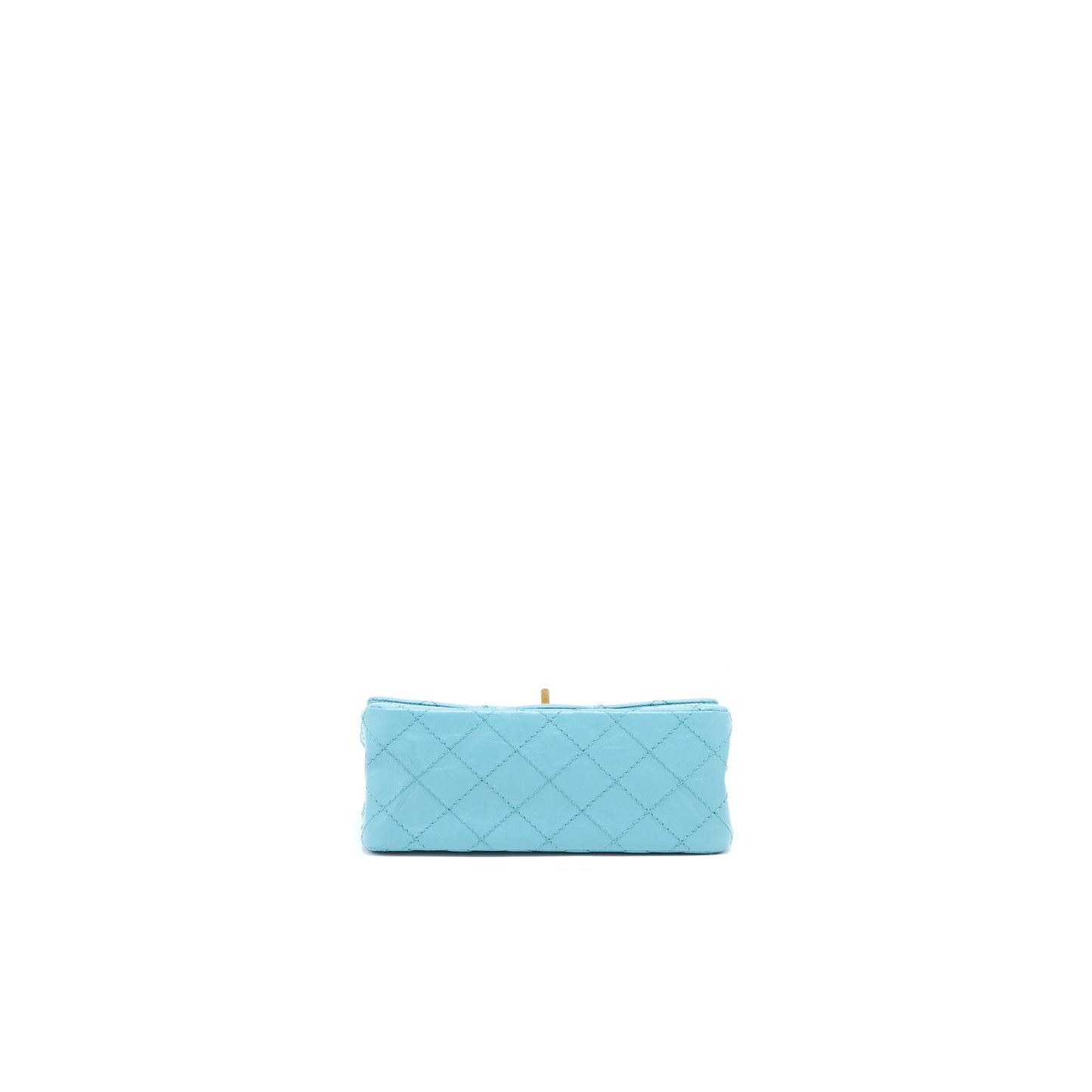 Chanel Mini 2.55 Reissue Flap Bag Aged Calfskin Light Blue