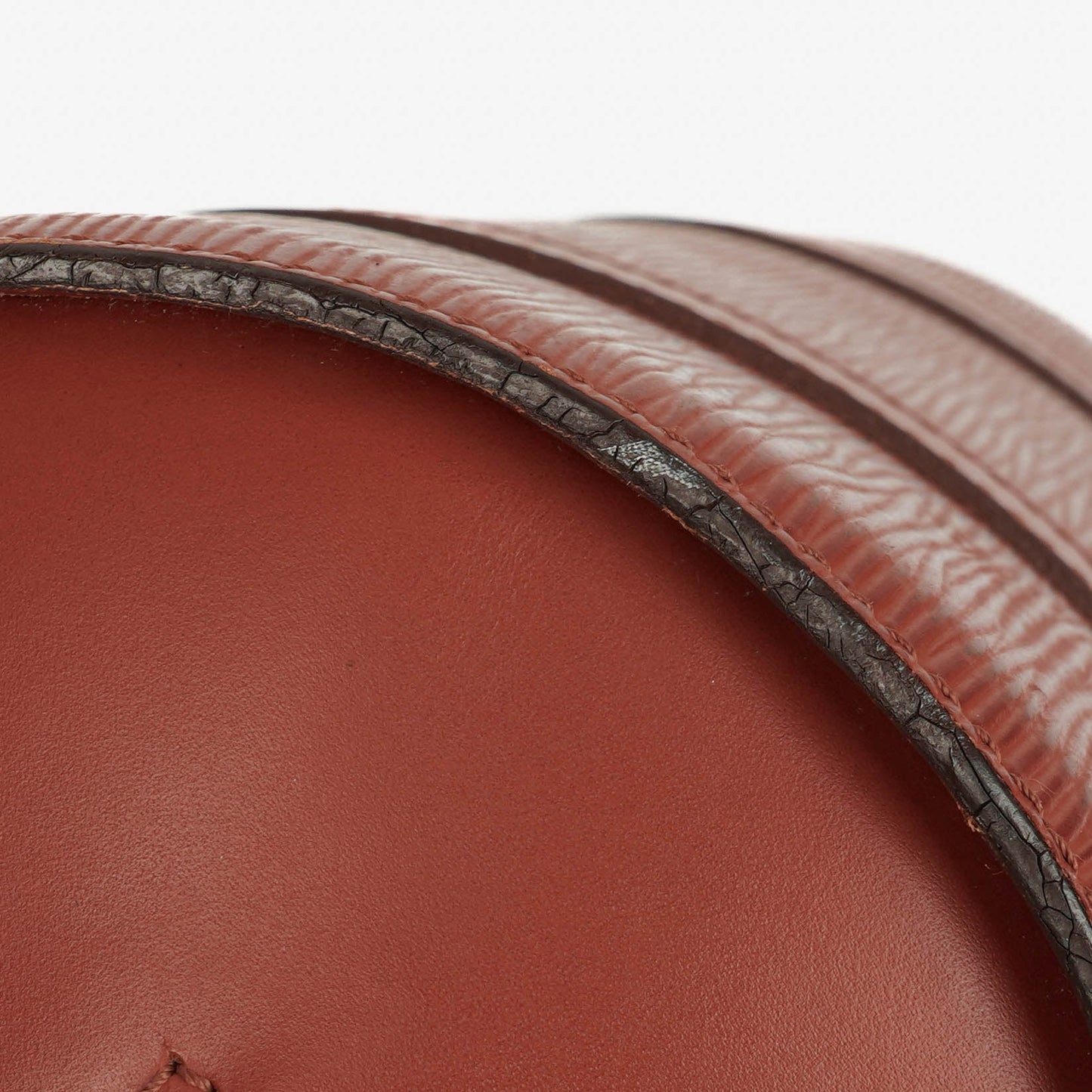 Louis Vuitton Soufflot Handbag In Kenyan Fawn Epi Leather