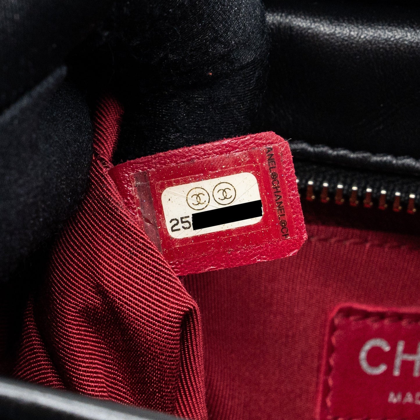 Chanel Large Gabrielle Hobo Bag  Aged Calfskin Black Multicolour Hardware
