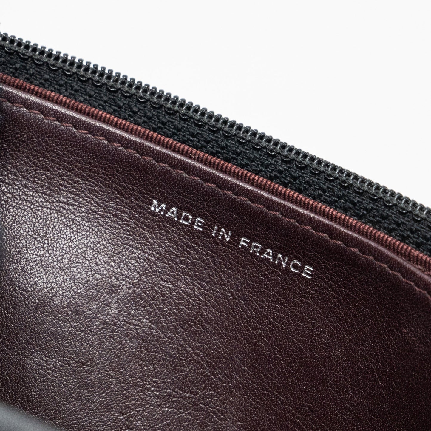 Chanel 2.55 Wallet On Chain Aged Calfskin Black Ruthenium