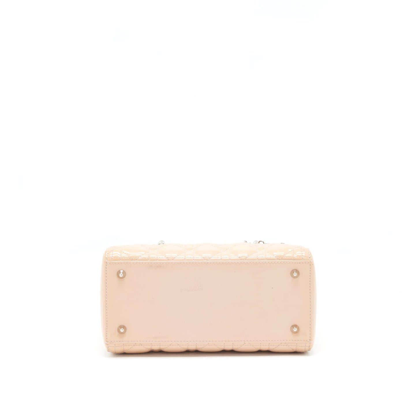 Dior Medium Lady Dior Purse Patent Light Pink