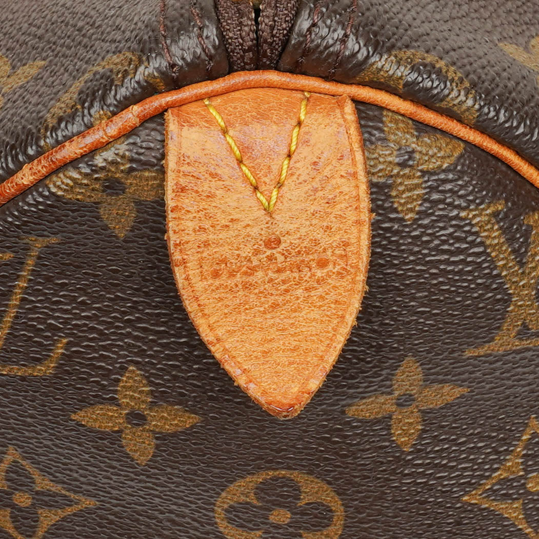 Louis Vuitton  30 Monogram Canvas Handbag