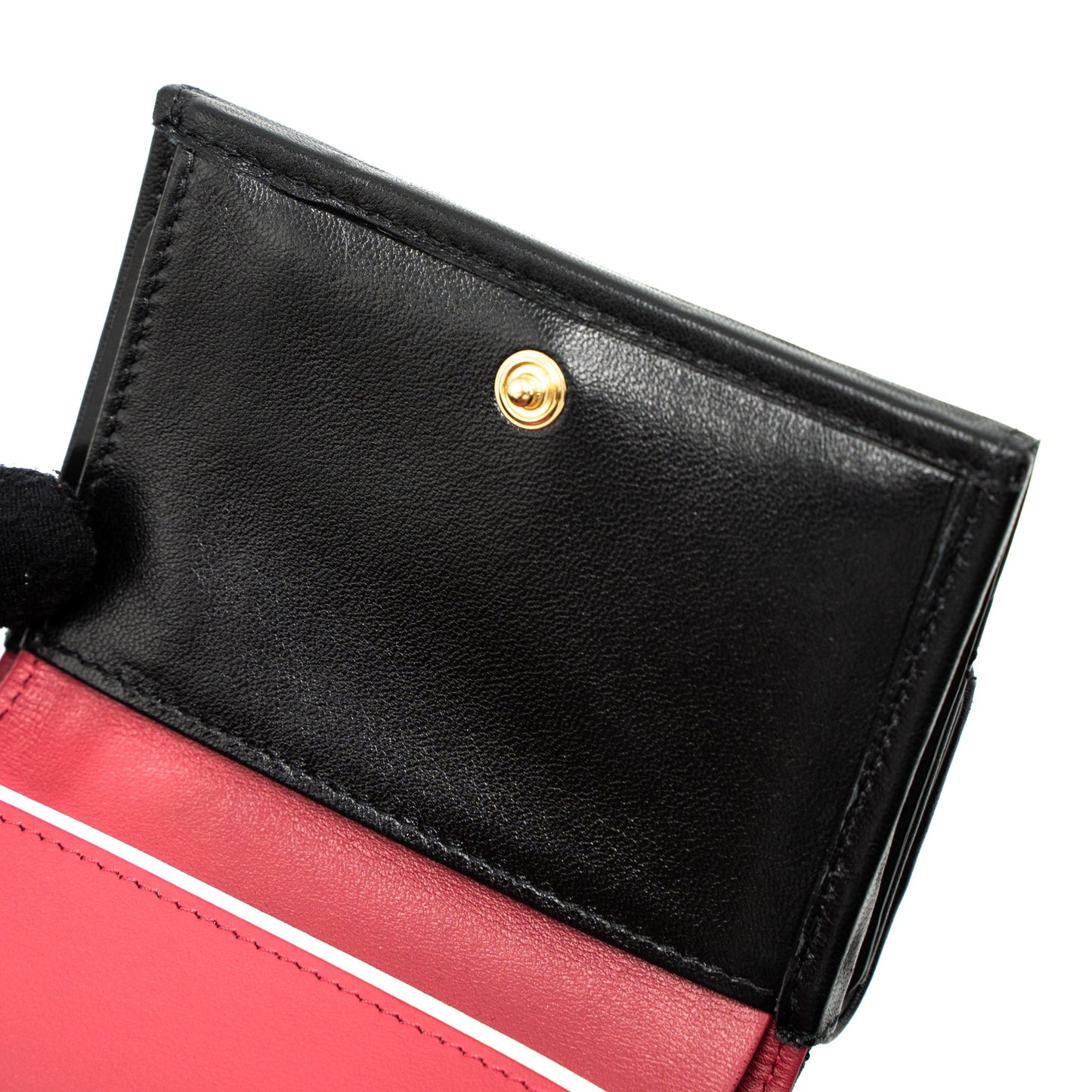 Chanel 19 Flap Compact Wallet Lambskin Black  (Microchip)