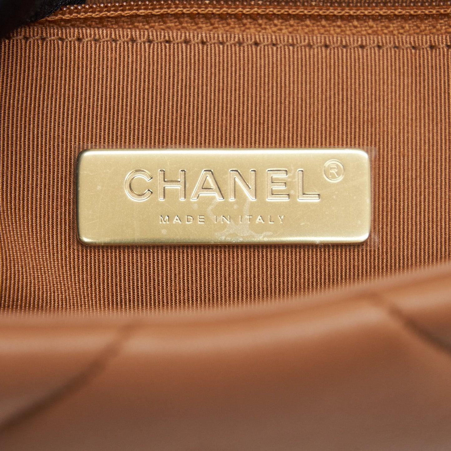 Chanel 21P Caramel Small 19 Flap Bag