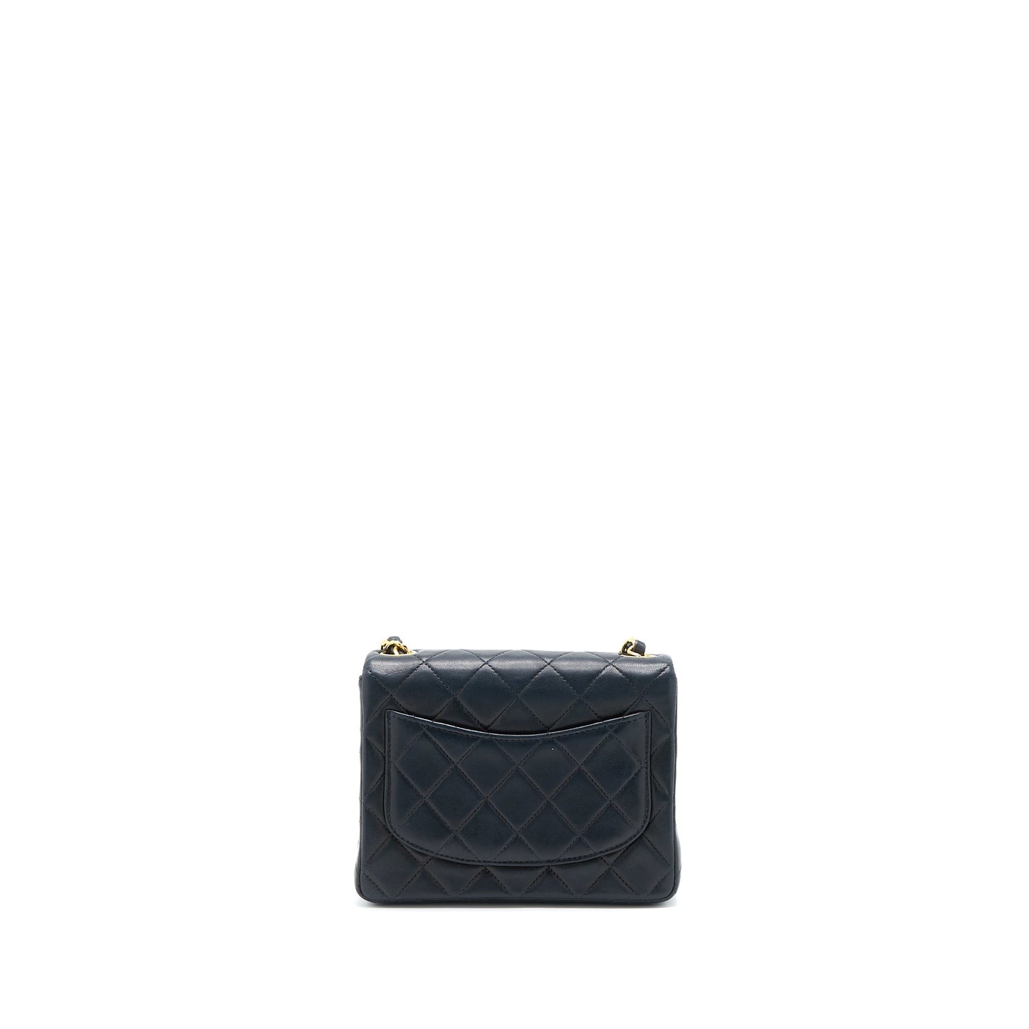 Chanel  Square Flap Bag Lambskin Black