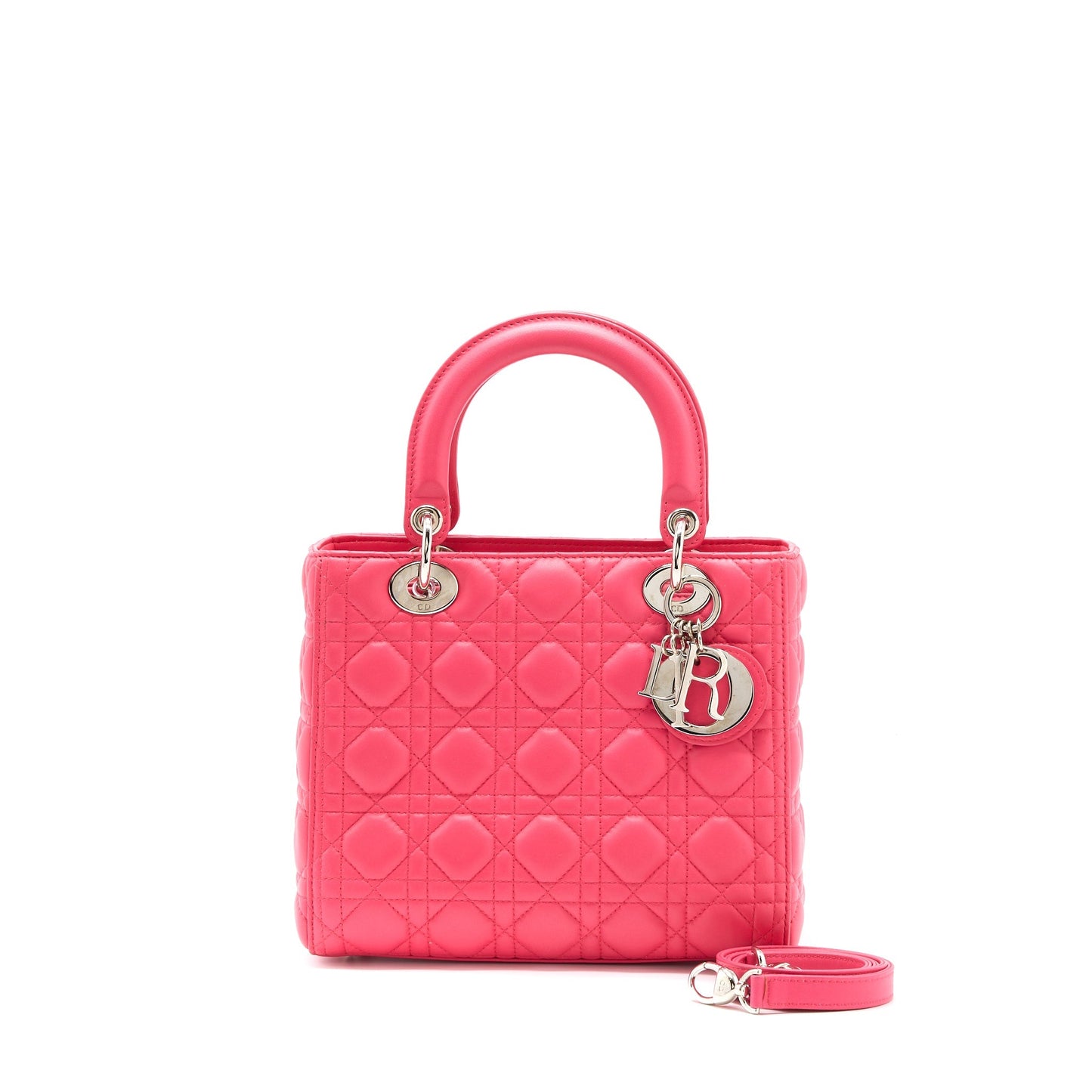 Dior Medium Lady Dior Lambskin Pink
