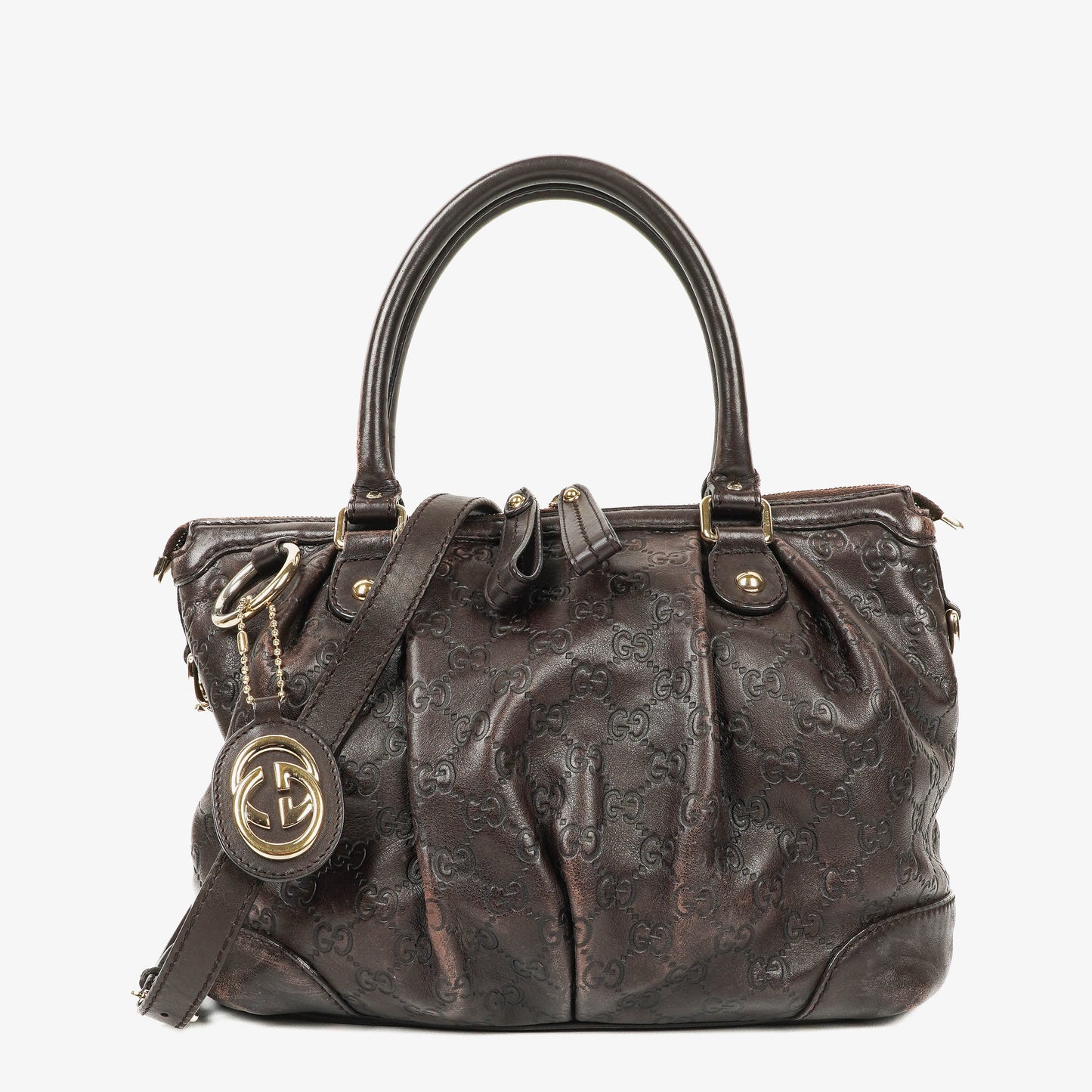 Gucci Guccissima Leather Suckey Hobo Bag