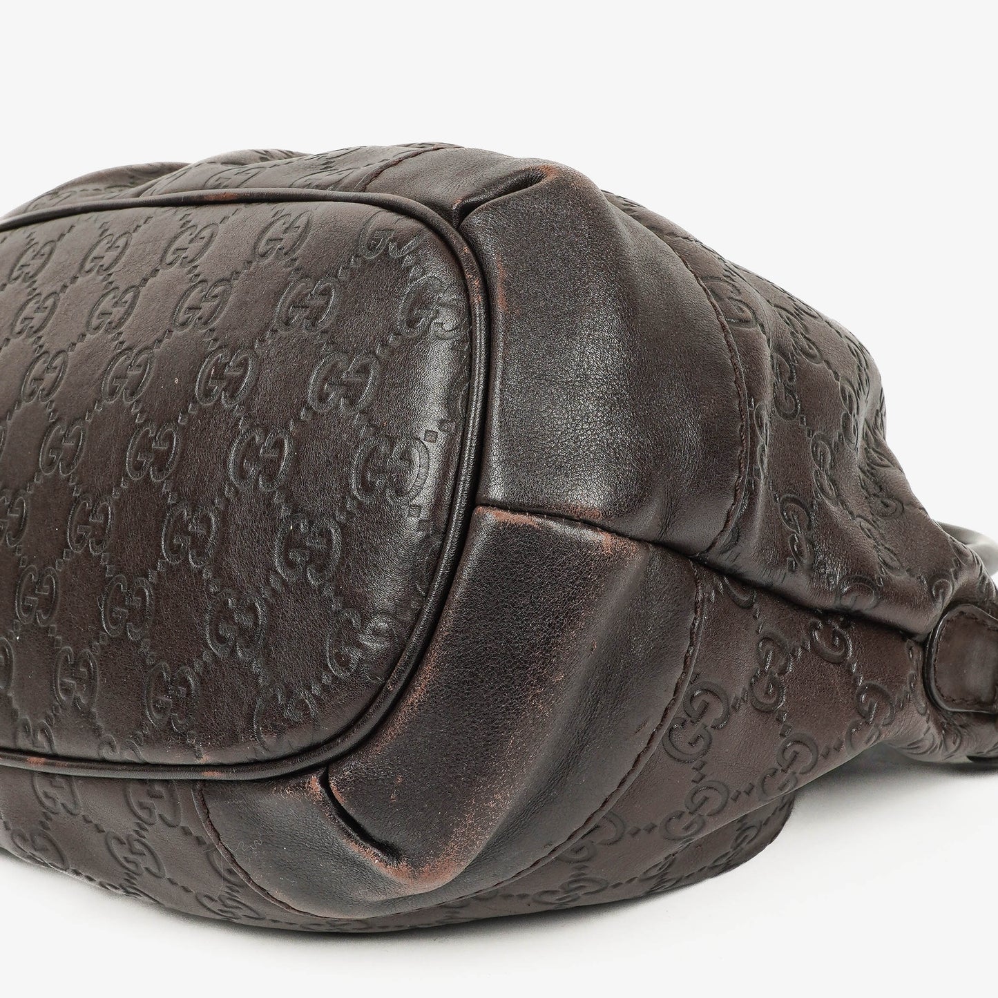 Gucci Guccissima Leather Suckey Hobo Bag