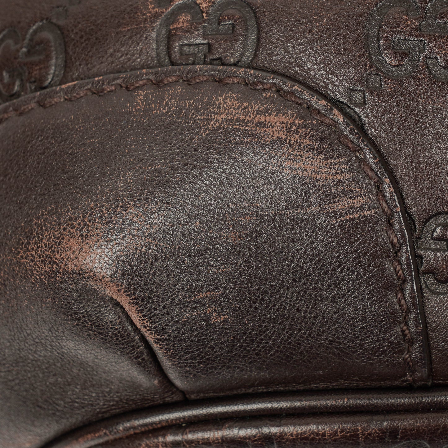 Gucci Guccissima Leather Suckey Hobo Bag