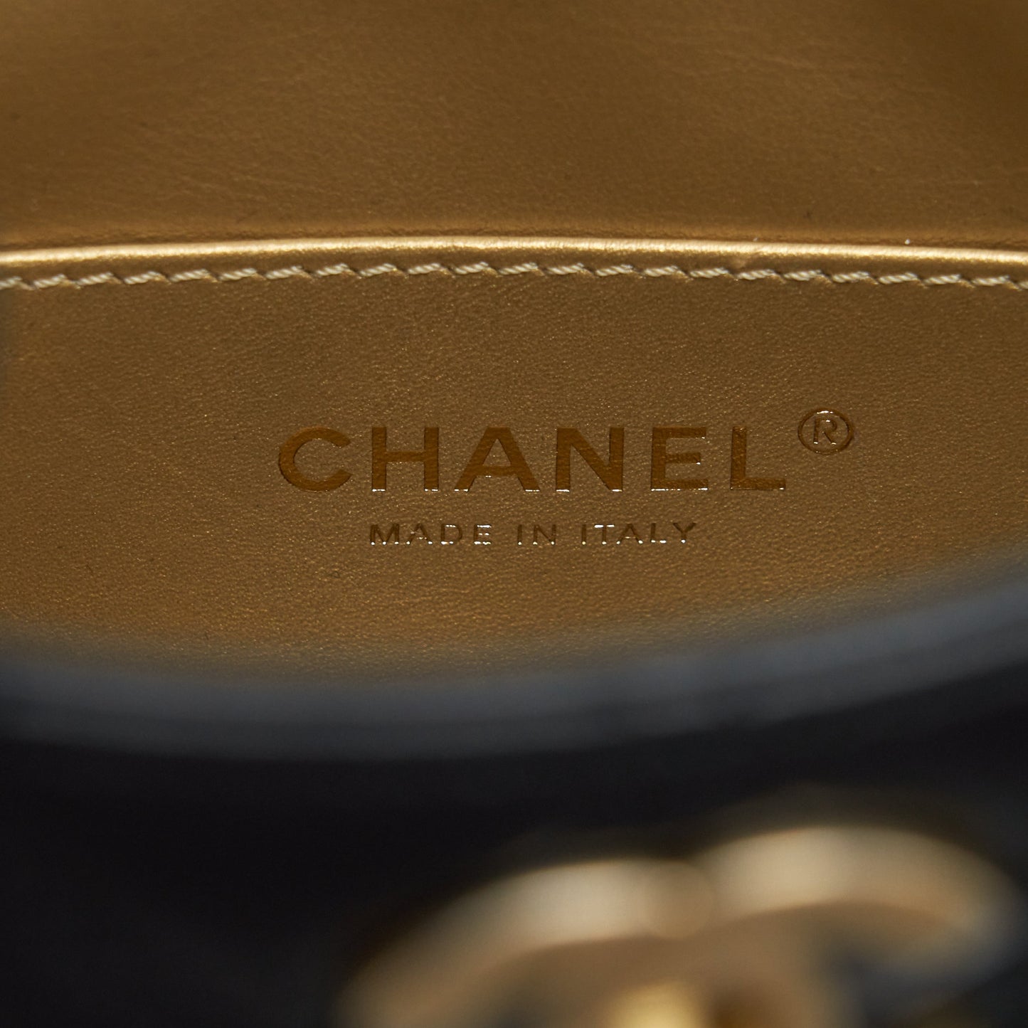 Chanel 22S Pearl Crush Hobo Bag Lambskin Black