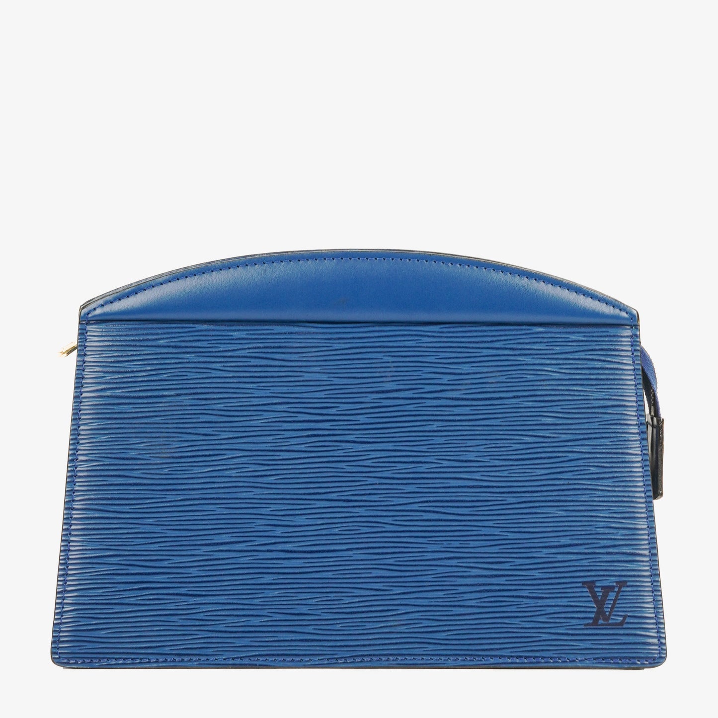 Louis Vuitton Trousse Crete Blue EPI Leather Pouch