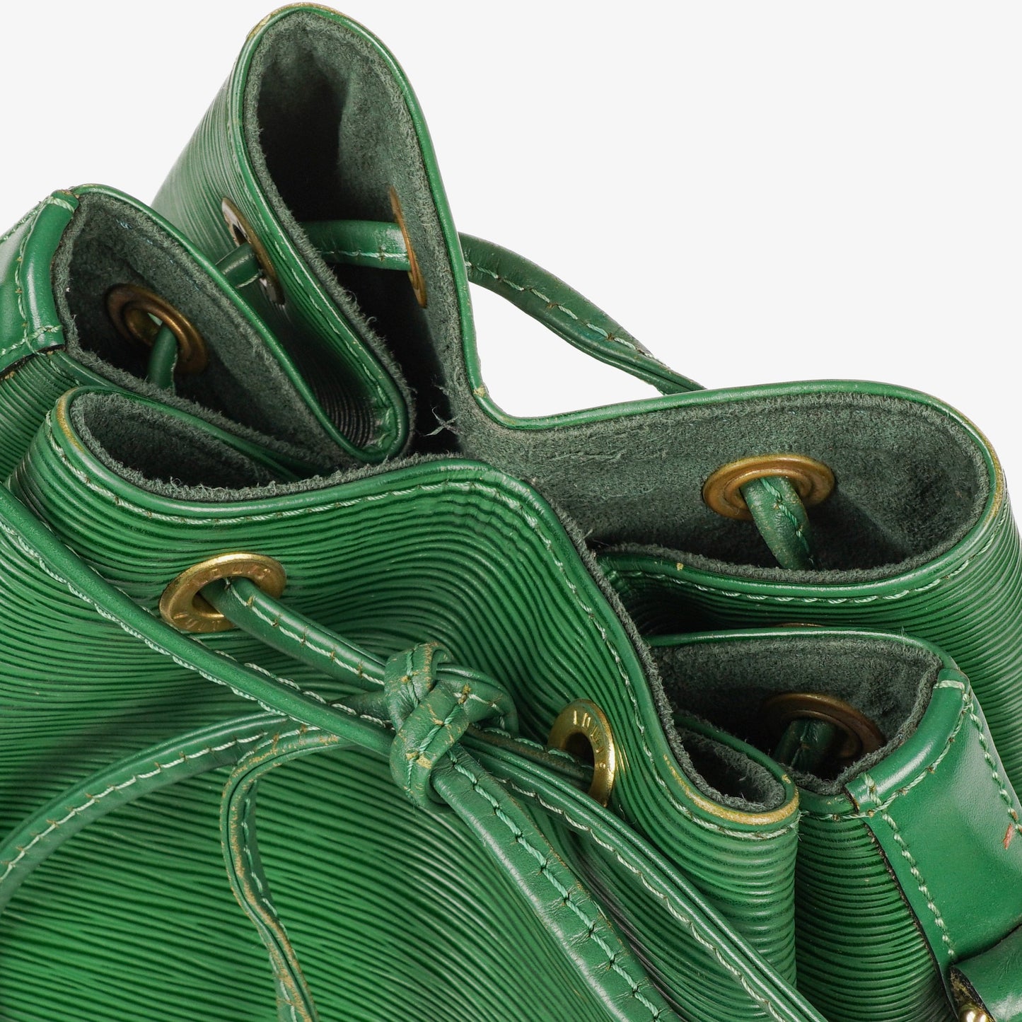 Louis Vuitton Noe Grande GM Green EPI Leather Shoulder Bag