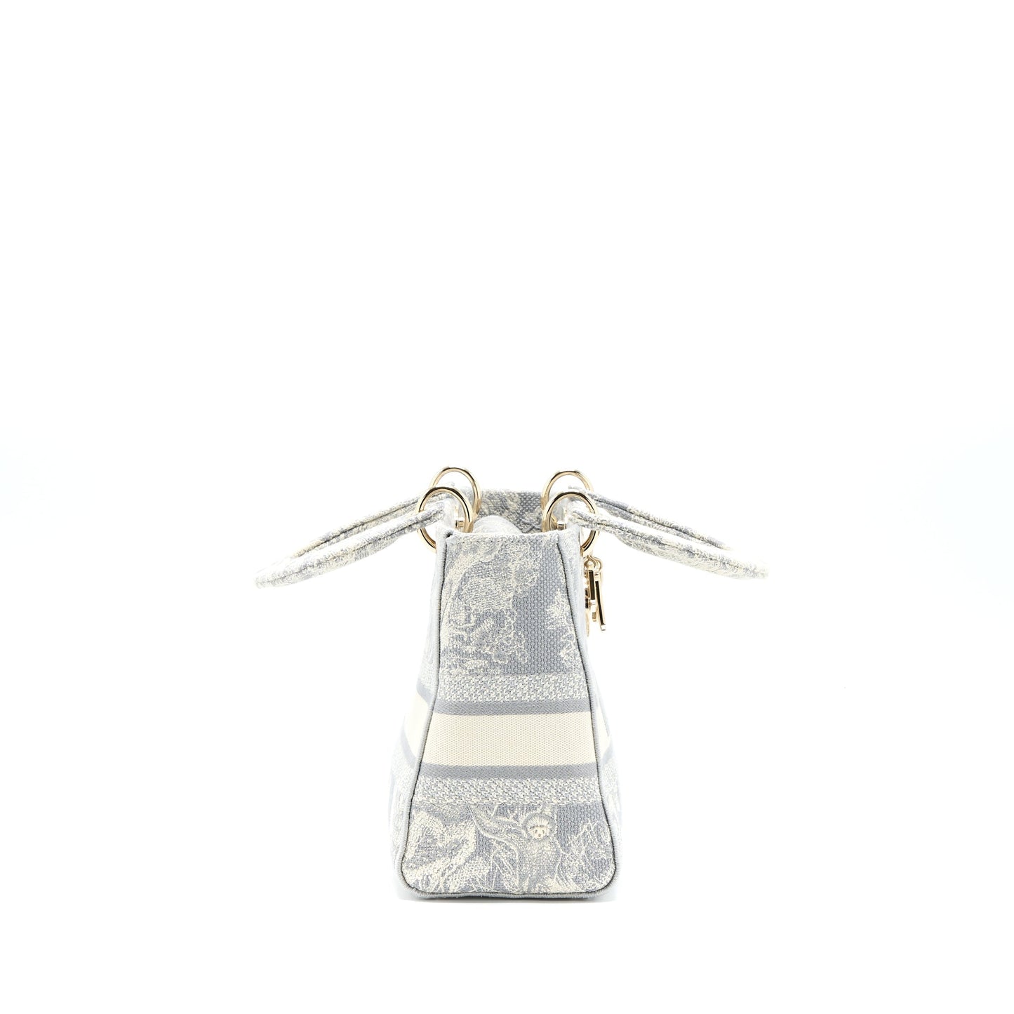 Dior Medium Lady Dior Purse D-lite Purse Light Grey