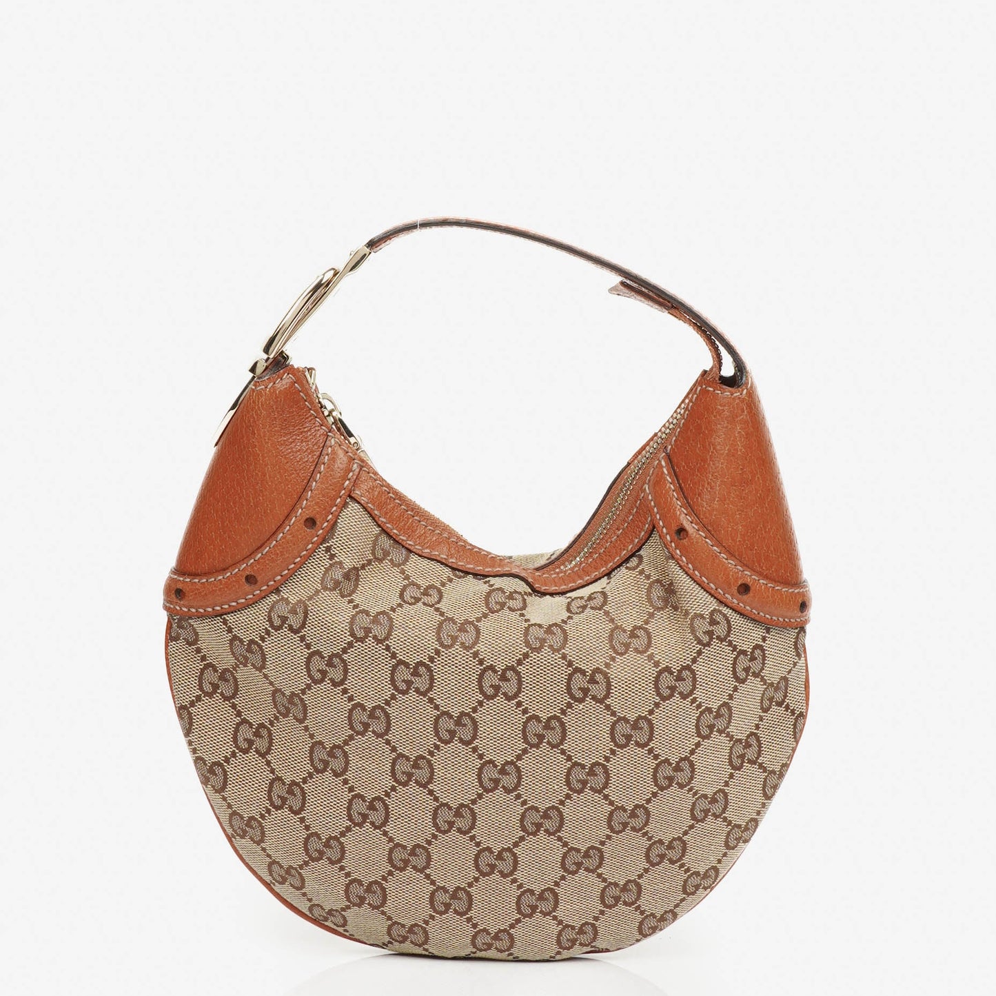 Gucci GG Monogram Mini Glam Hobo Bag