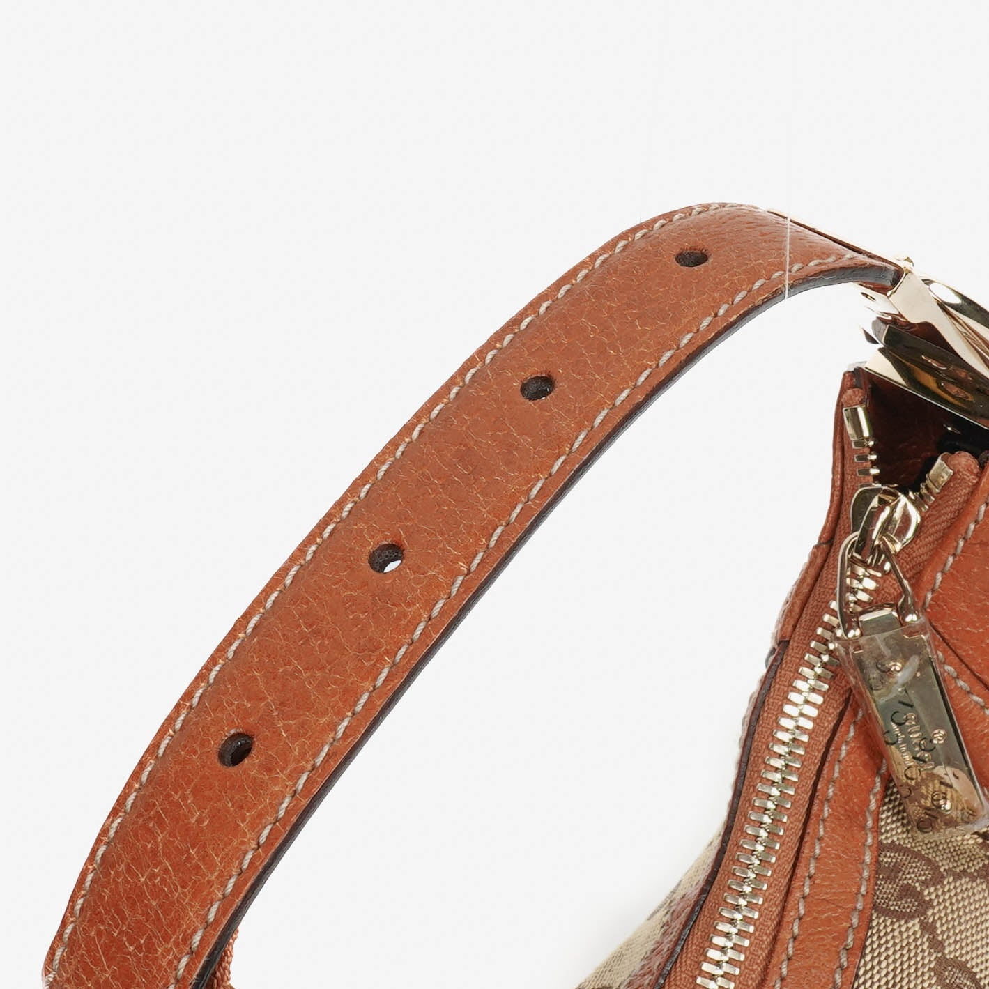 Gucci GG Monogram Mini Glam Hobo Bag