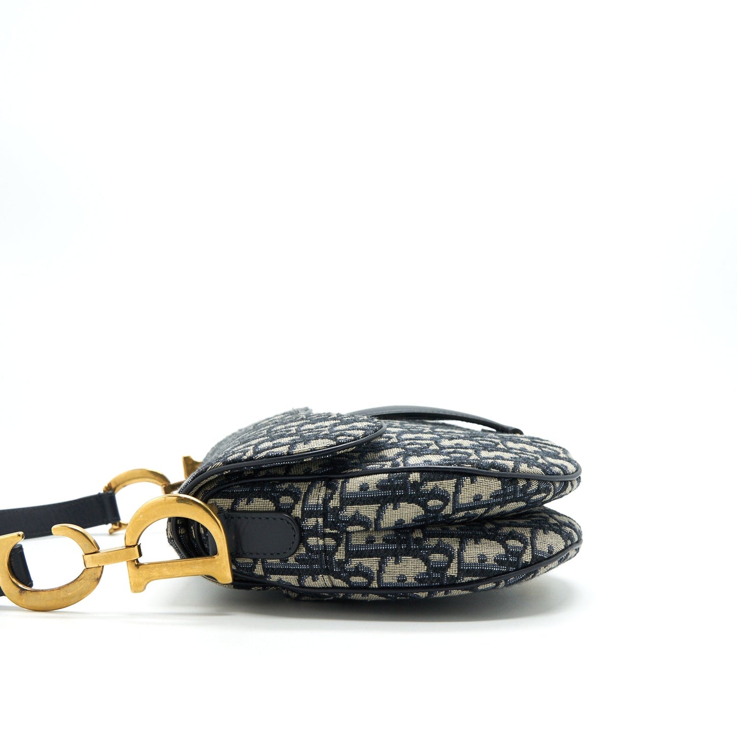 Christian Dior Oblique Medium Saddle Purse