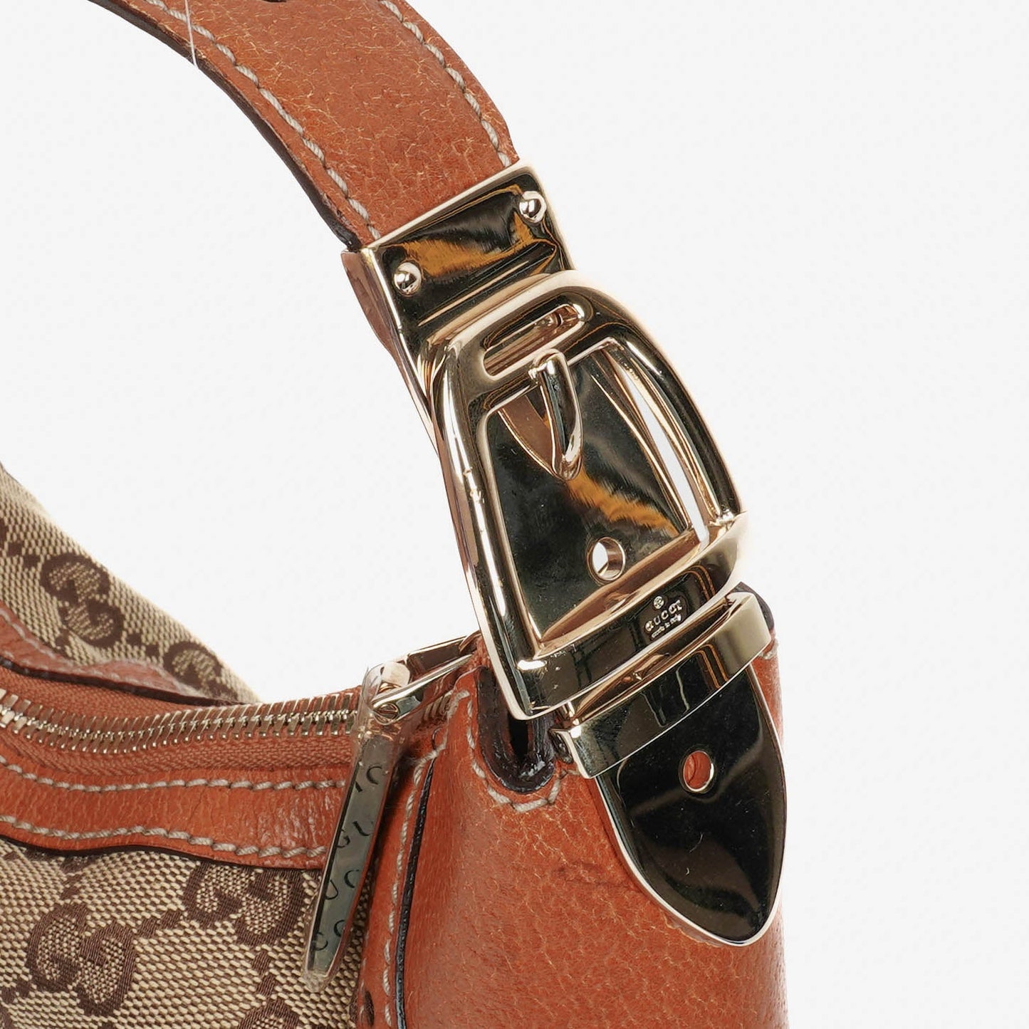 Gucci GG Monogram Mini Glam Hobo Bag