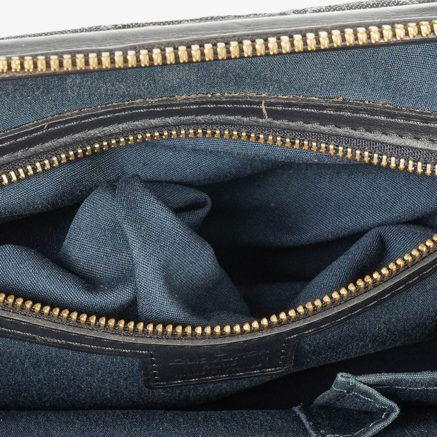 Louis Vuitton Josephine PM Navy Mini Lin Bag