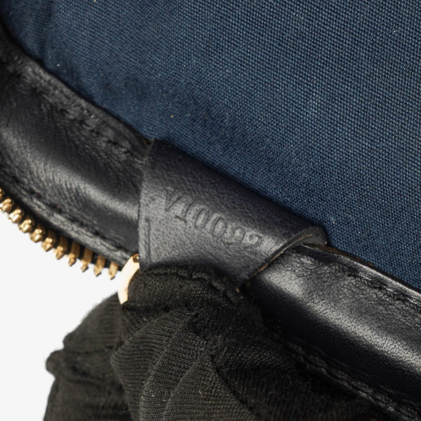 Louis Vuitton Josephine PM Navy Mini Lin Bag