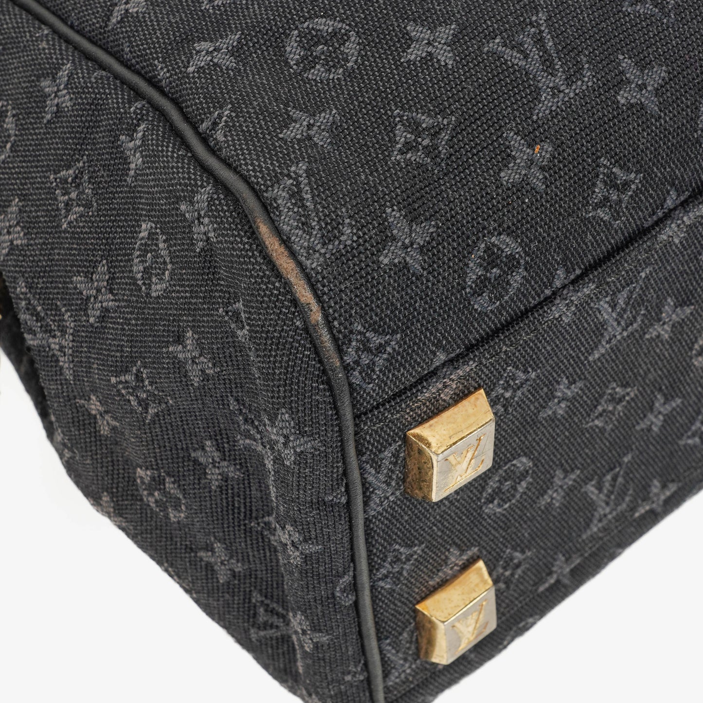 Louis Vuitton Josephine PM Navy Mini Lin Bag
