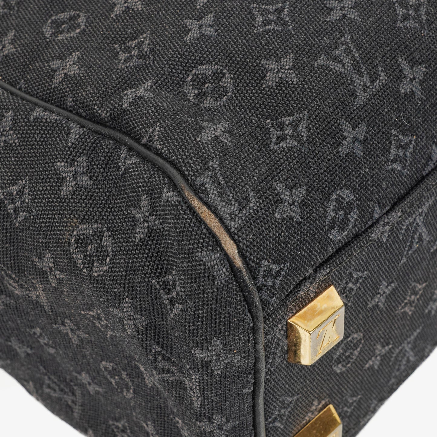 Louis Vuitton Josephine PM Navy Mini Lin Bag
